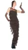 SLEEVELESS TIERED RUFFLE GOWN sold by Norma Kamali