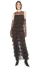 SLEEVELESS TIERED RUFFLE GOWN sold by Norma Kamali