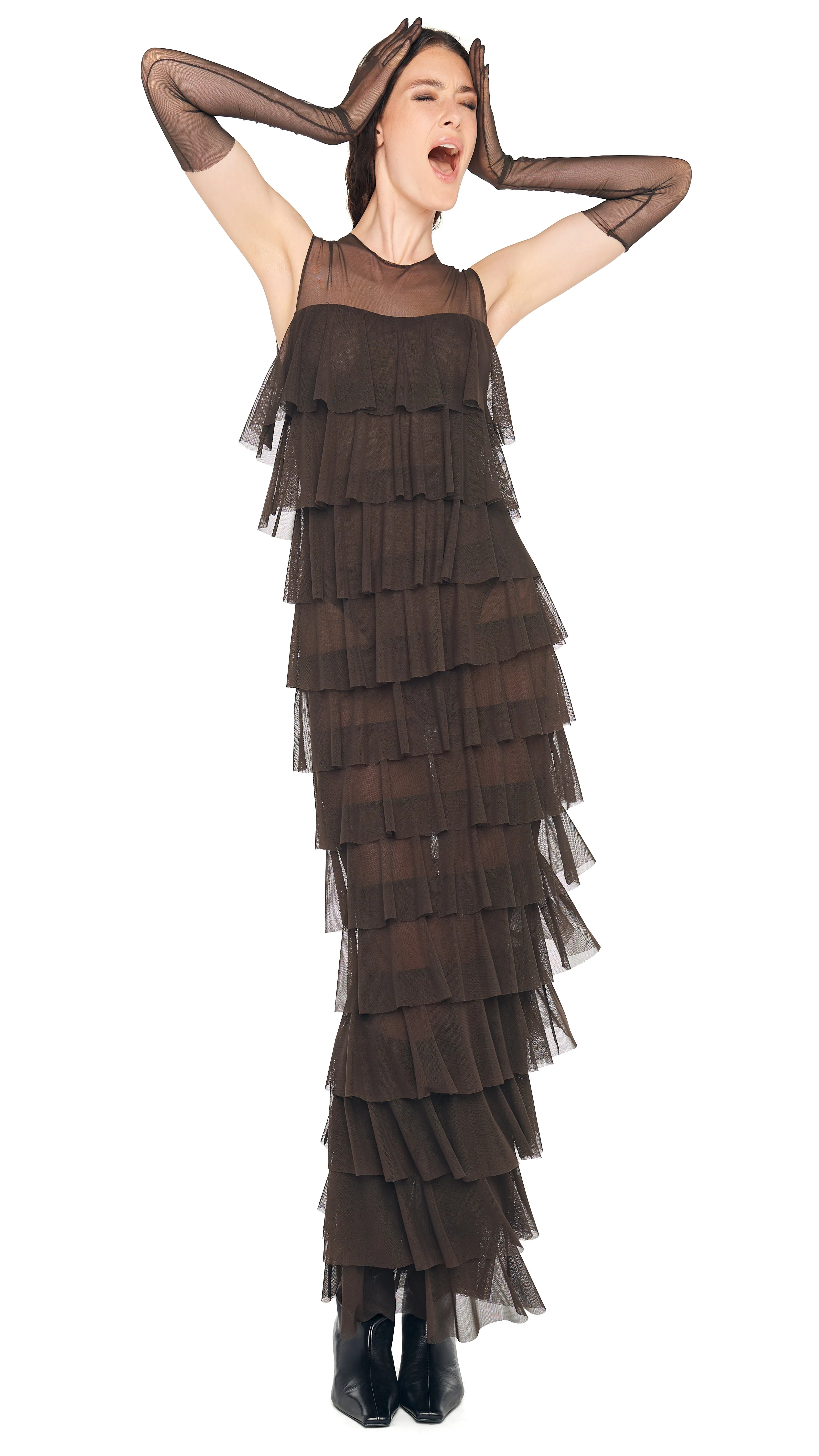 LONG GLOVES sold by Norma Kamali product image thumbnail 4