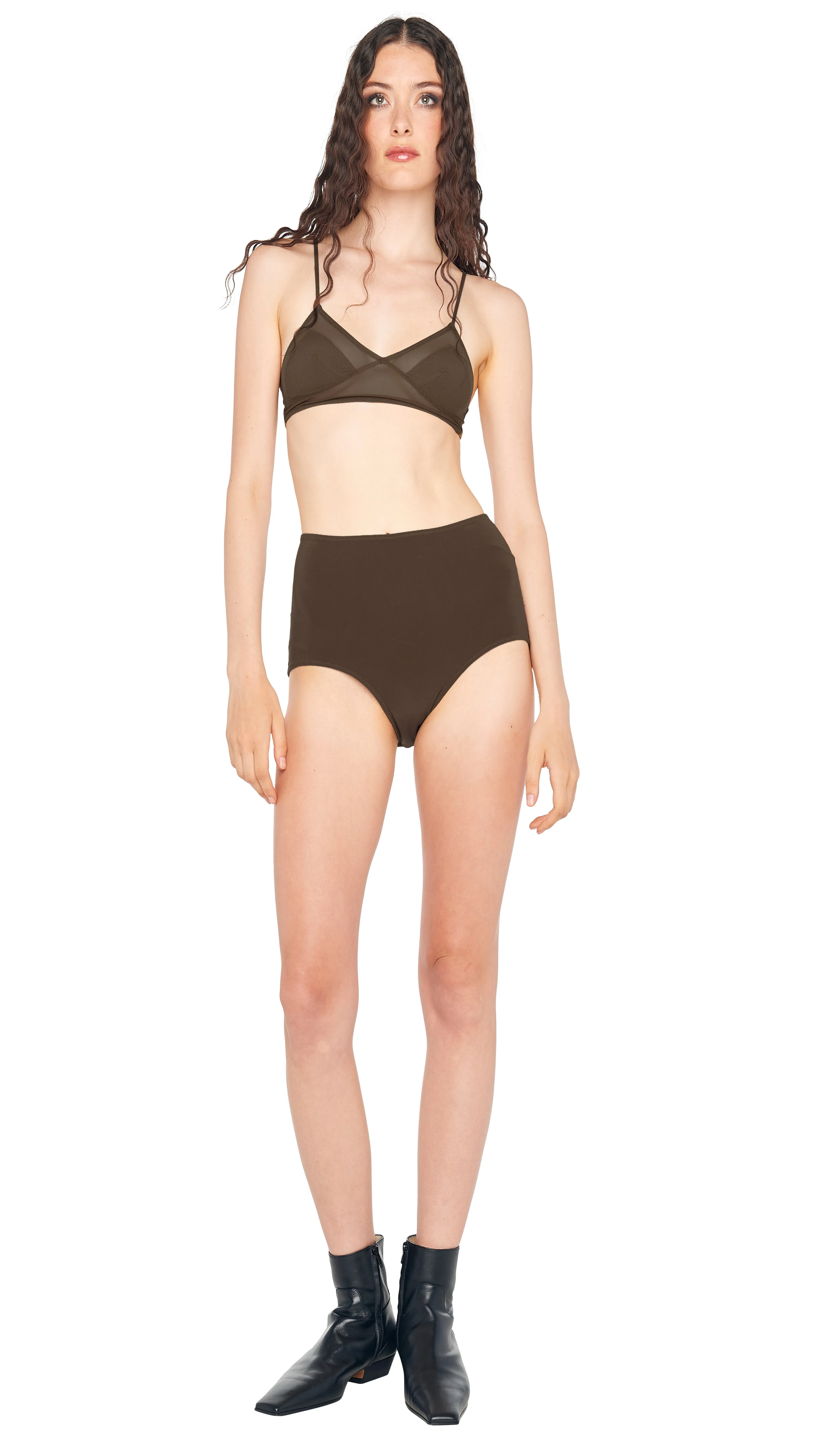 HIGH RISE BOY PANTY sold by Norma Kamali