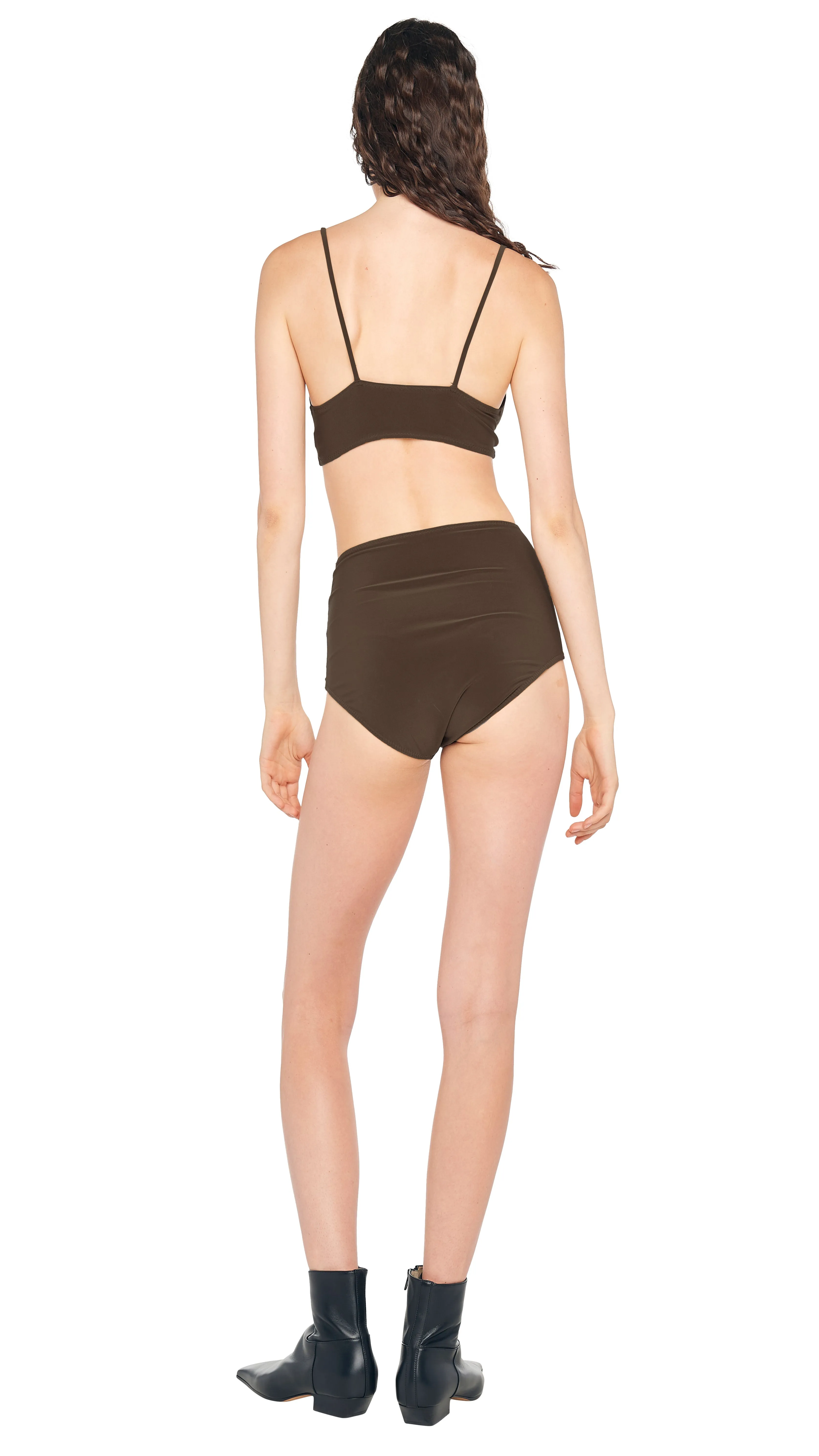 HIGH RISE BOY PANTY sold by Norma Kamali product image thumbnail 3