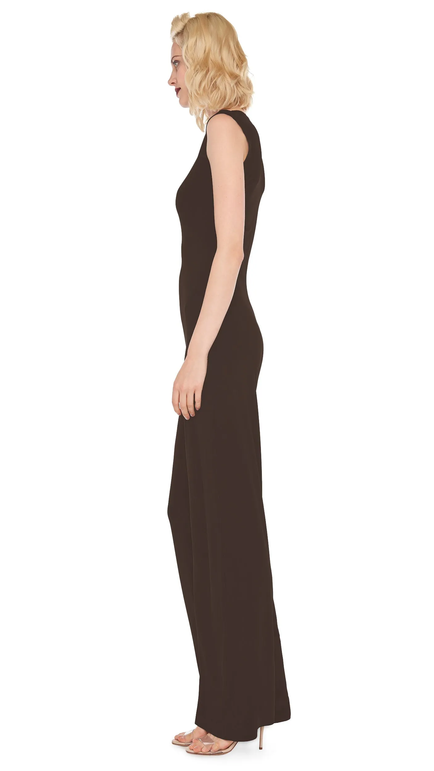 SLEEVELESS JUMPSUIT sold by Norma Kamali product image thumbnail 2