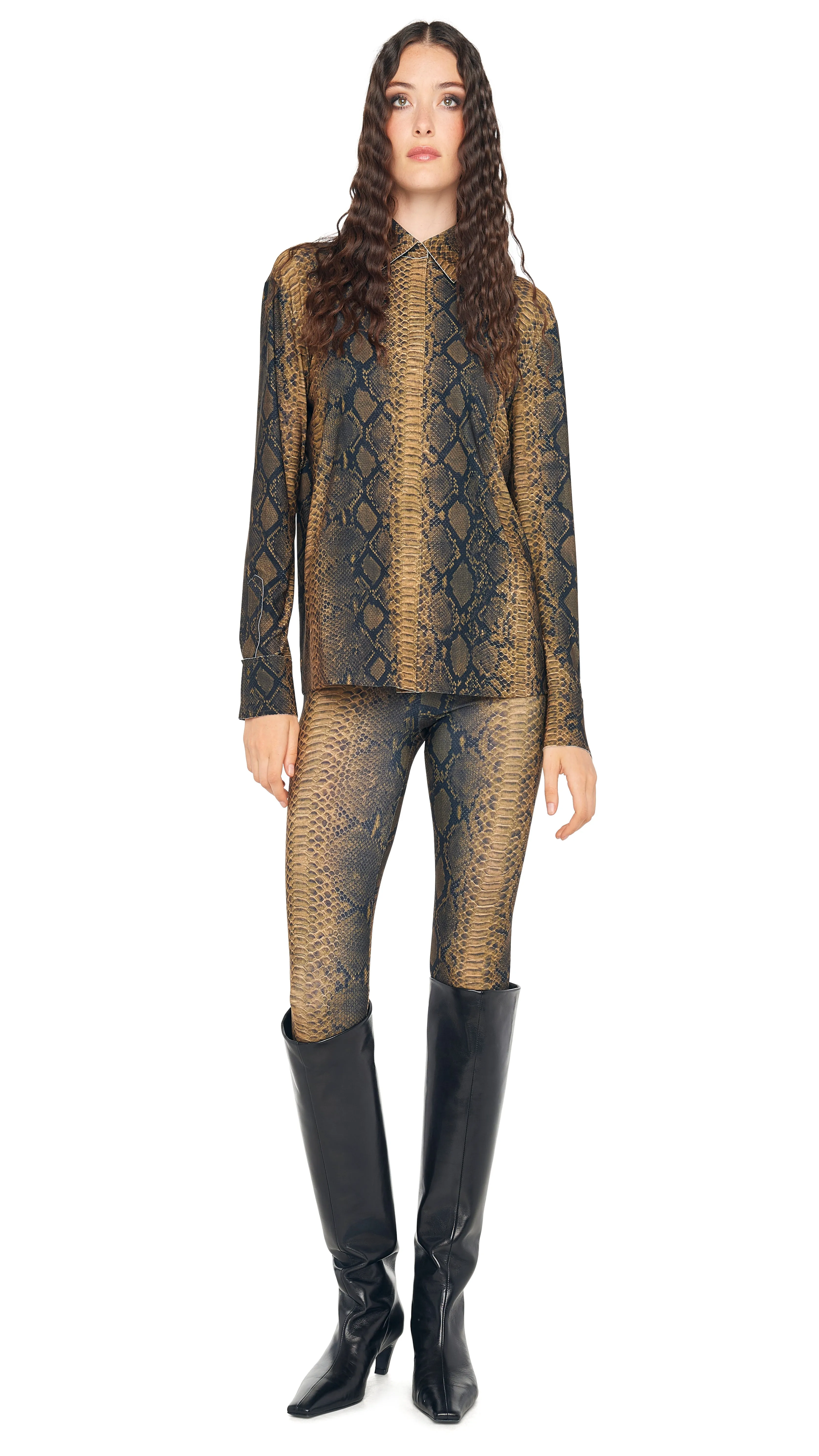 CROPPED LEGGING W/O WAISTBAND sold by Norma Kamali