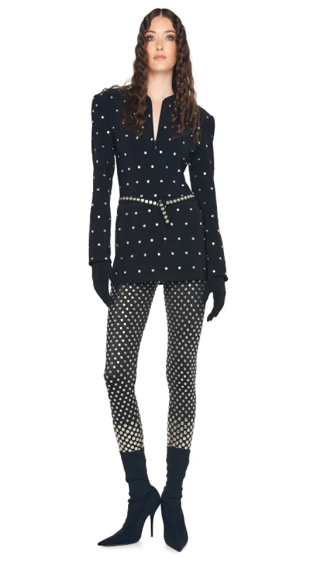 LS V NECK ZIP FRONT JACKET sold by Norma Kamali