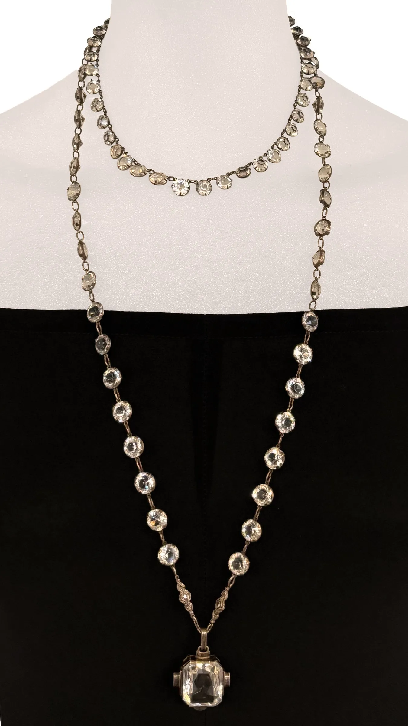 CRYSTAL BEADED NECKLACE SET sold by Norma Kamali product image thumbnail 2