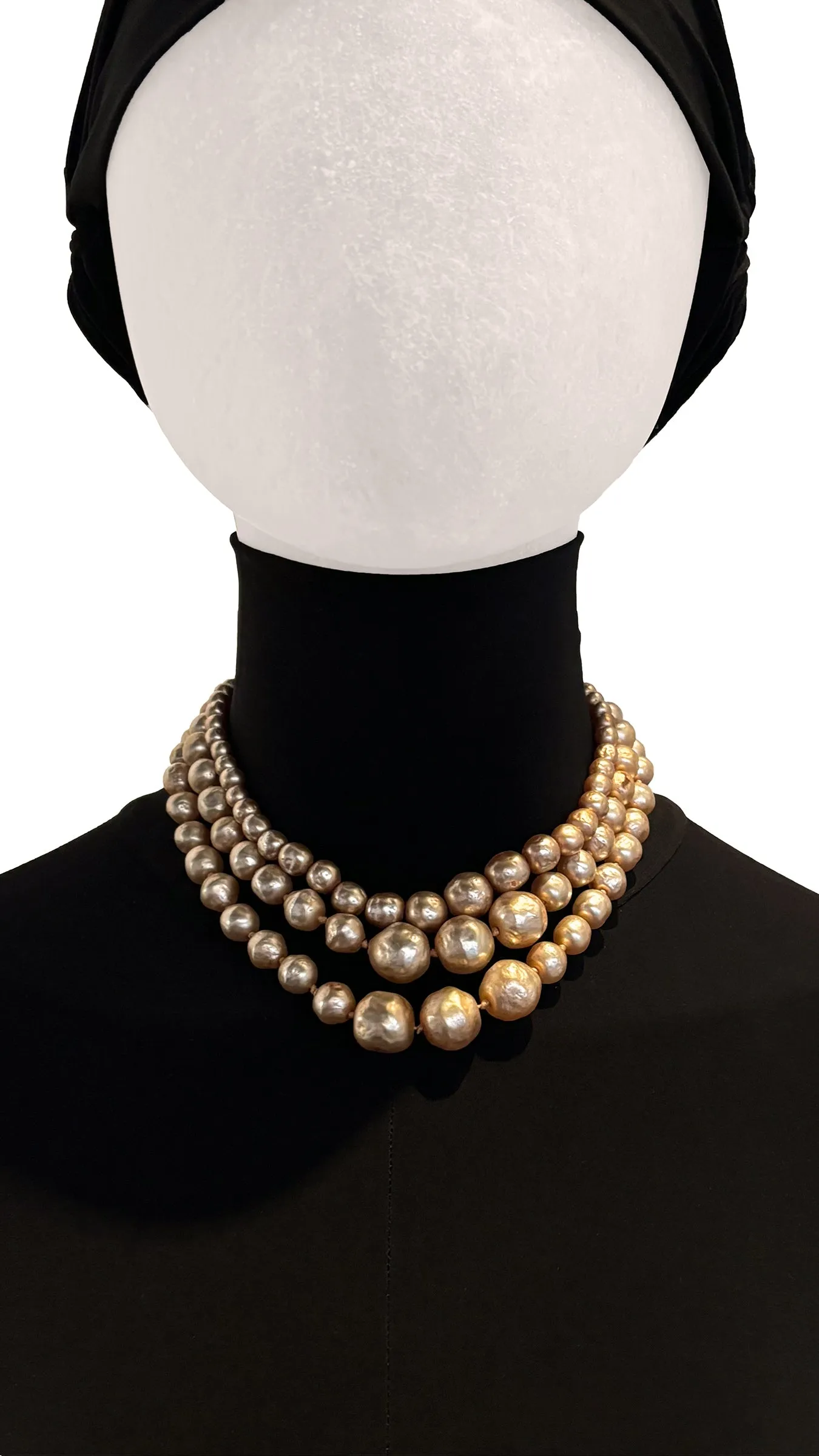 MIRIAM HASKELL PEARL NECKLACE SET sold by Norma Kamali product image thumbnail 2