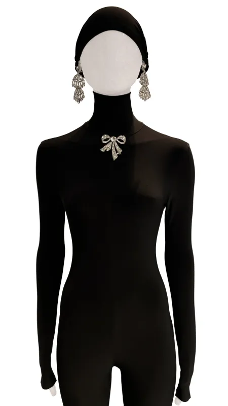 EISENBERG STONE BOW BROOCH sold by Norma Kamali