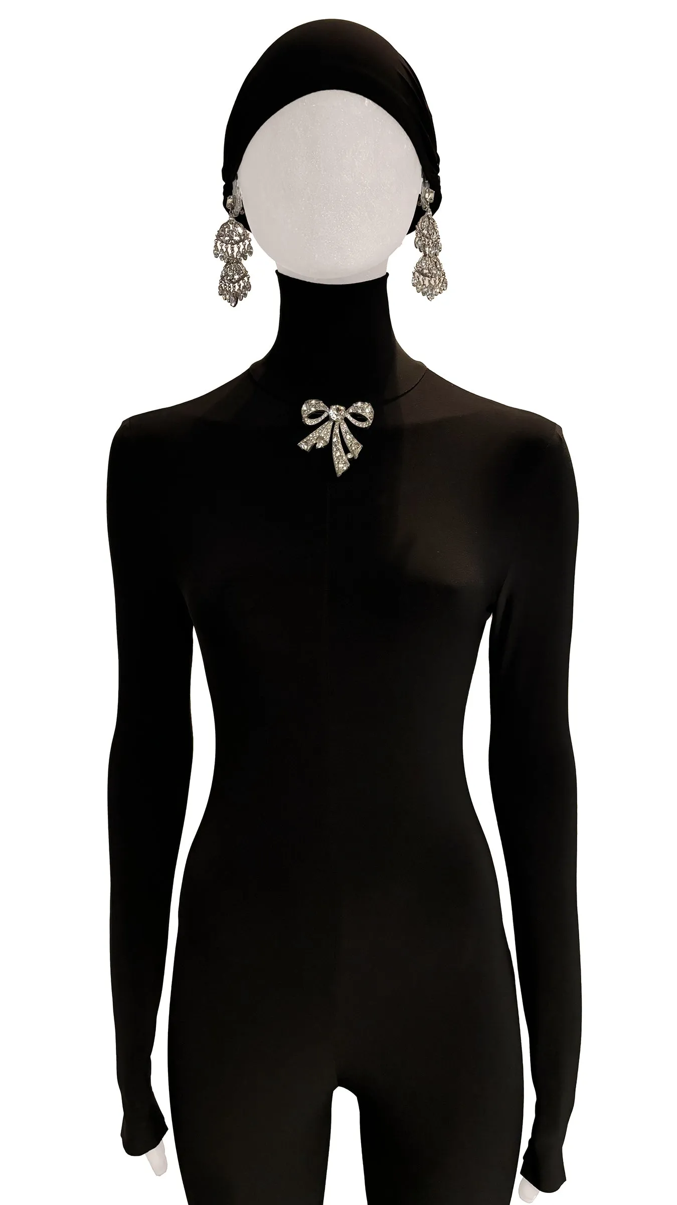 EISENBERG STONE BOW BROOCH sold by Norma Kamali