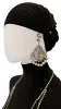 STONE/PEARL EARRINGS AND NECKLACE SET sold by Norma Kamali
