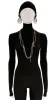 STONE/PEARL EARRINGS AND NECKLACE SET sold by Norma Kamali