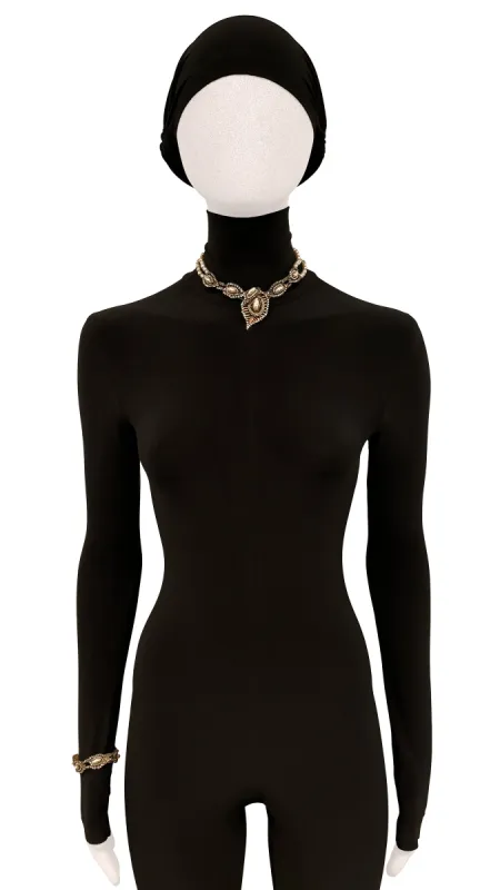 MIRIAM HASKELL BEADED NECKLACE AND BRACELET SET sold by Norma Kamali