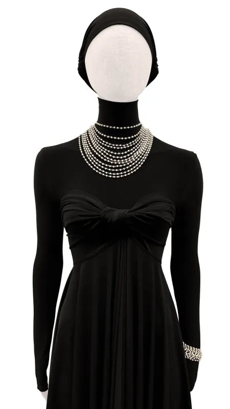 LAYERED BEADED BRACELET AND NECKLACE SET sold by Norma Kamali