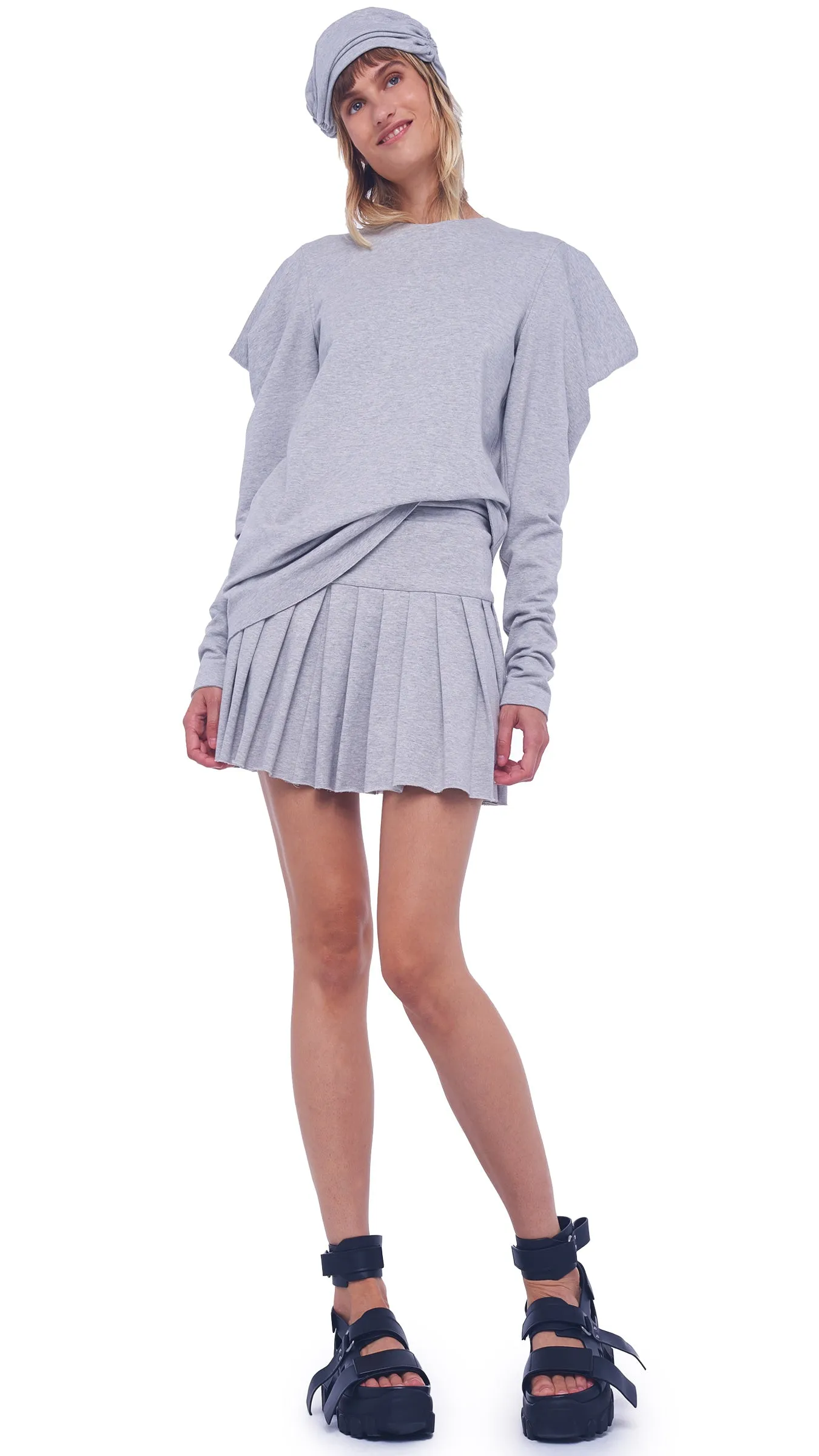 WING SLEEVE TOP sold by Norma Kamali