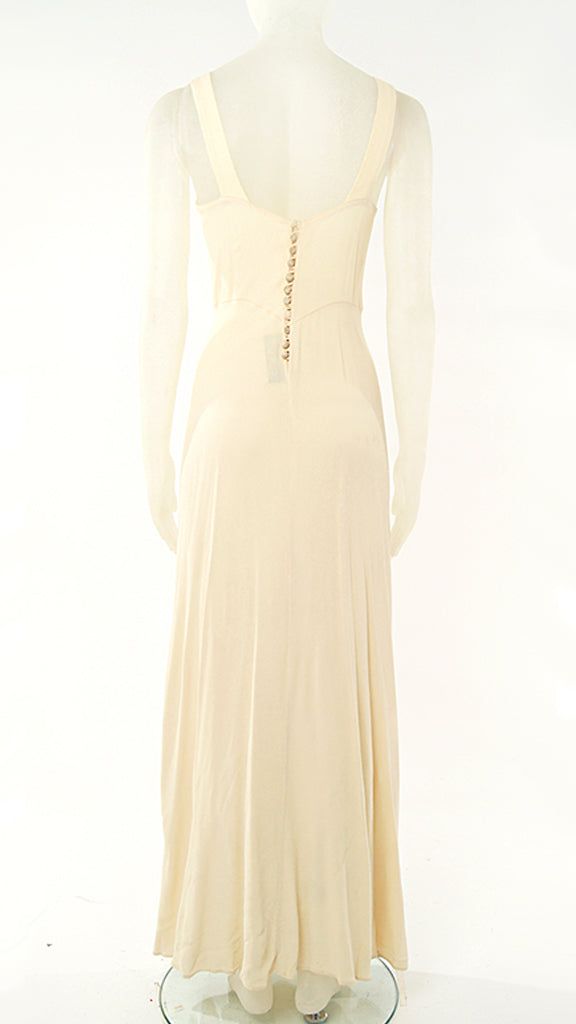 LONG CREPE DRESS sold by Norma Kamali product image thumbnail 2