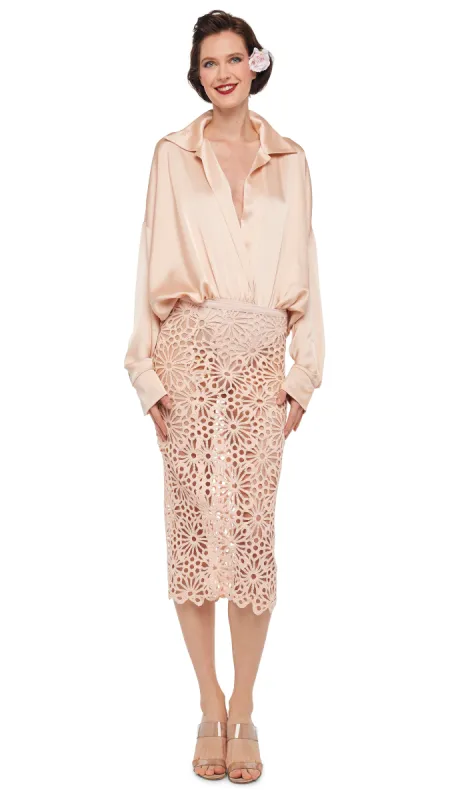 SUPER OS BF NK SHIRT BODYSUIT sold by Norma Kamali