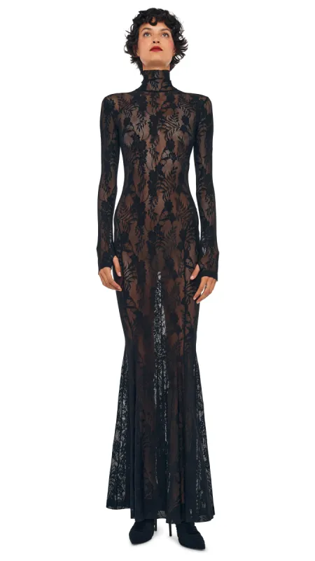 TURTLE FISHTAIL GOWN sold by Norma Kamali