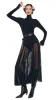 LS TURTLENECK FLARED MIDCALF DRESS sold by Norma Kamali