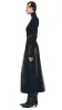LS TURTLENECK FLARED MIDCALF DRESS sold by Norma Kamali