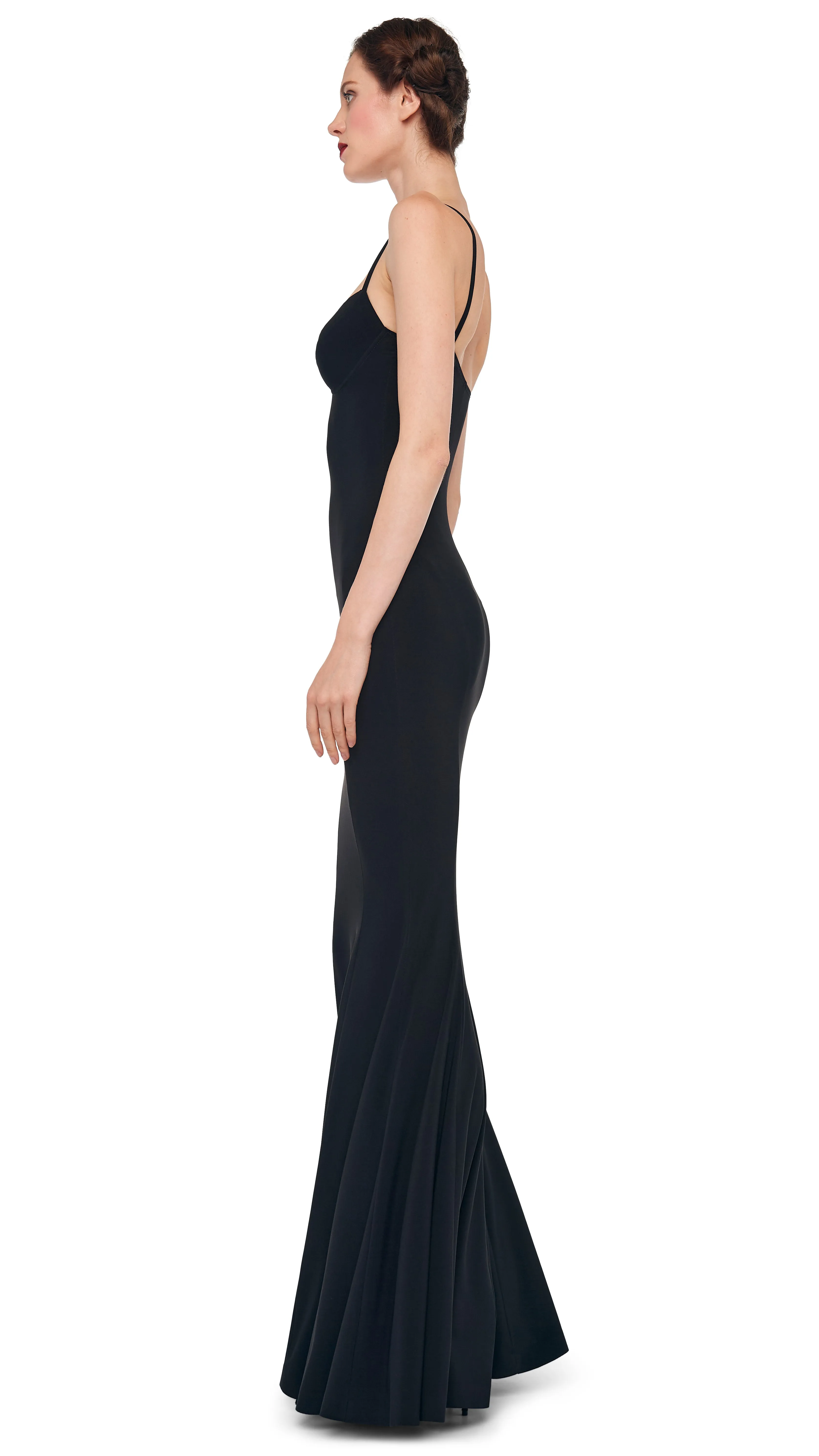 UNDERWIRE FISHTAIL GOWN sold by Norma Kamali product image thumbnail 2