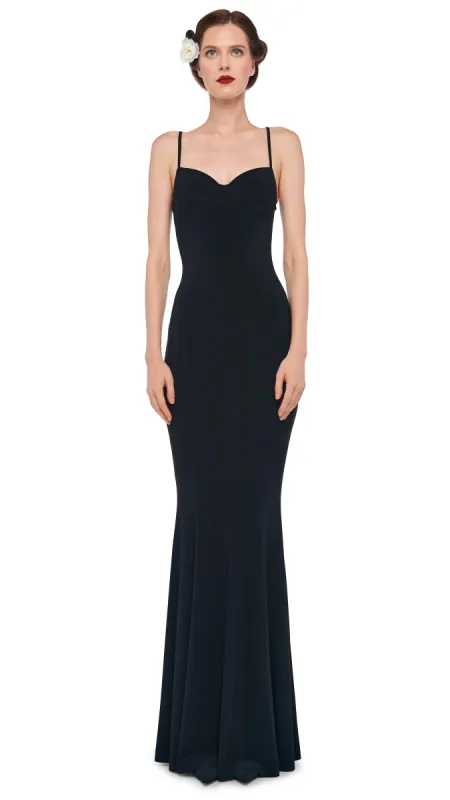 UNDERWIRE FISHTAIL GOWN sold by Norma Kamali