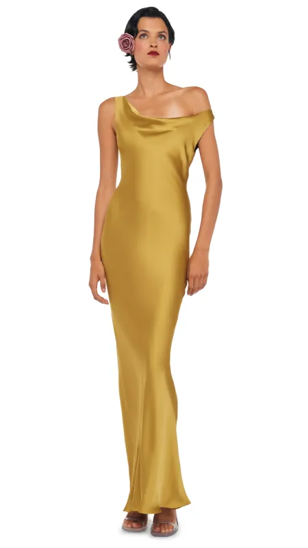 DROP SHOULDER MARIA GOWN sold by Norma Kamali