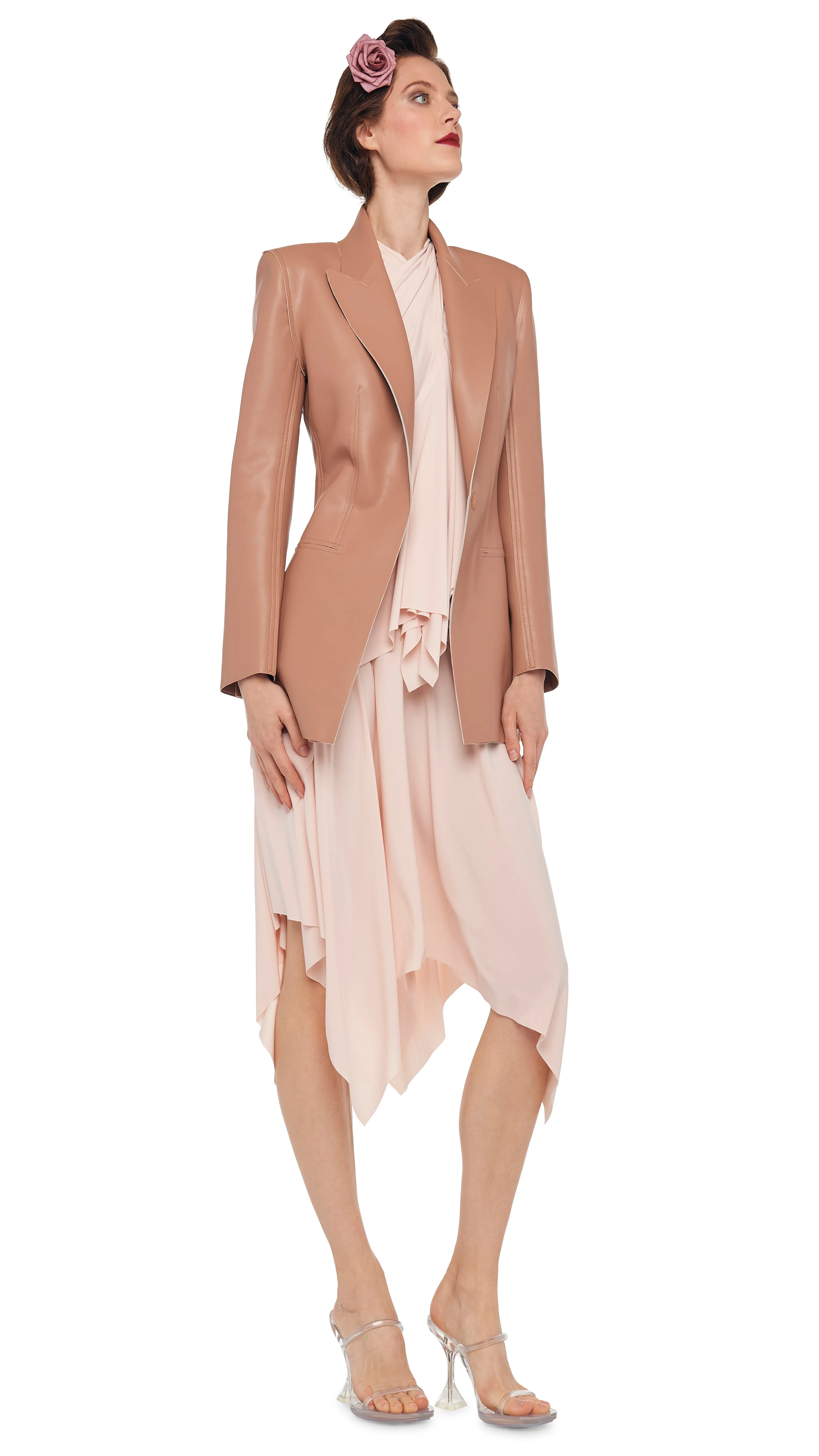 CLASSIC SINGLE BREASTED JACKET sold by Norma Kamali product image thumbnail 5