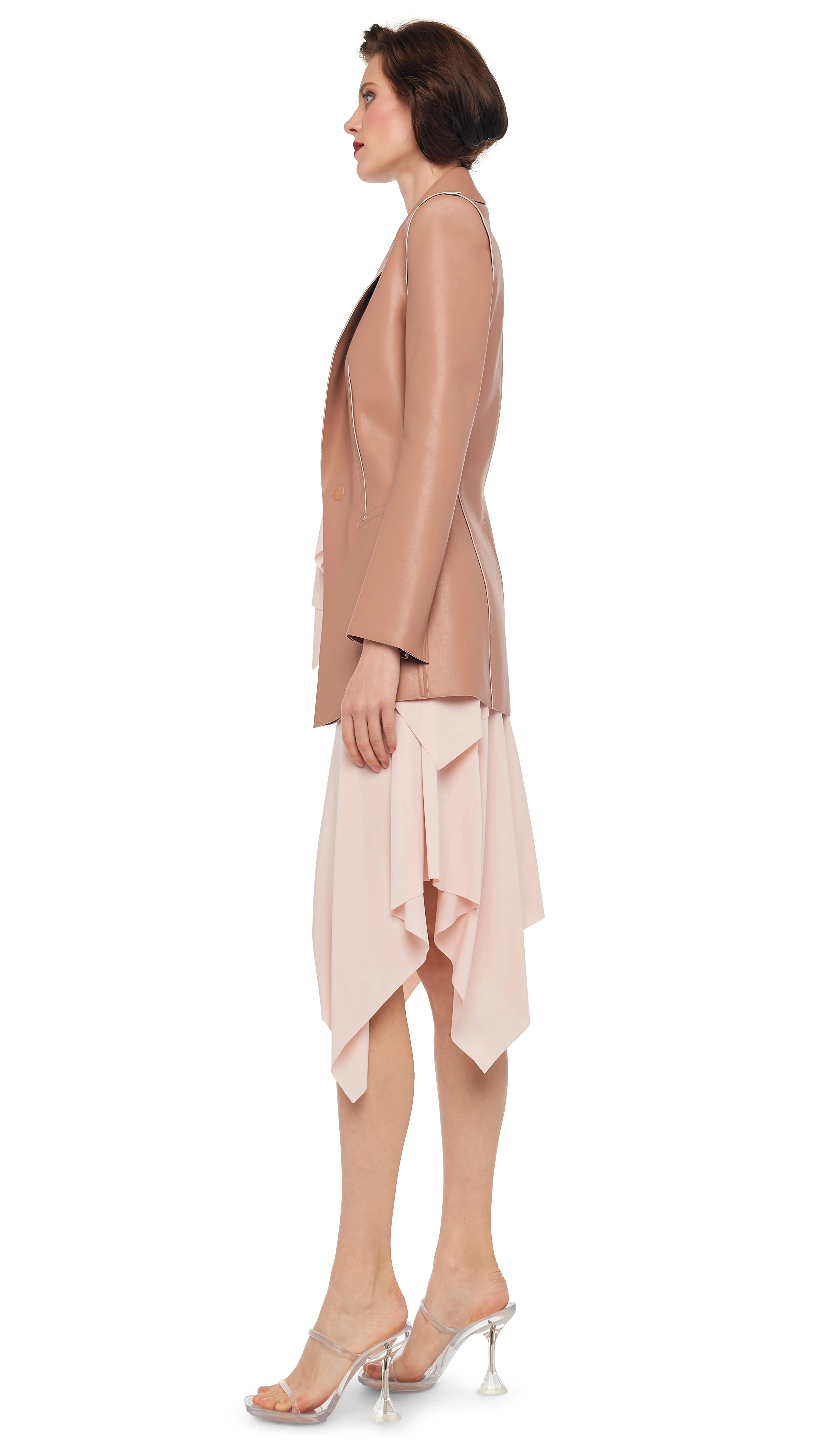 CLASSIC SINGLE BREASTED JACKET sold by Norma Kamali product image thumbnail 2