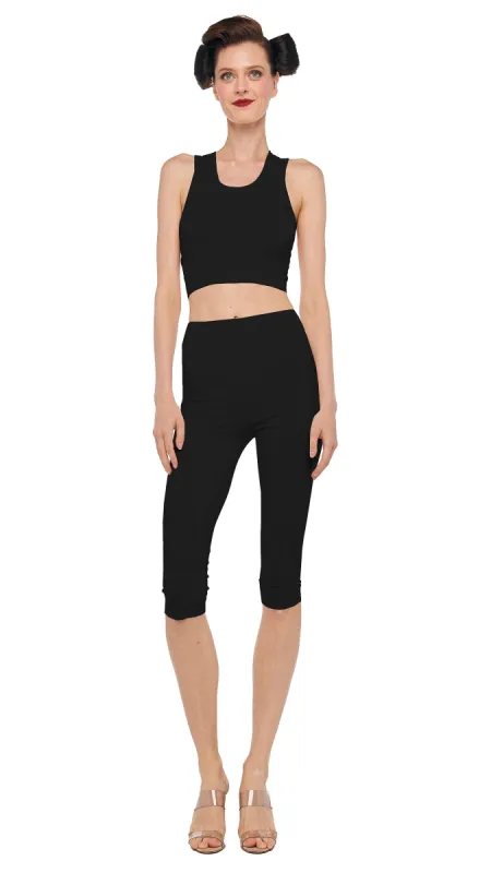 CAPRI LEGGING W/O WAISTBAND sold by Norma Kamali