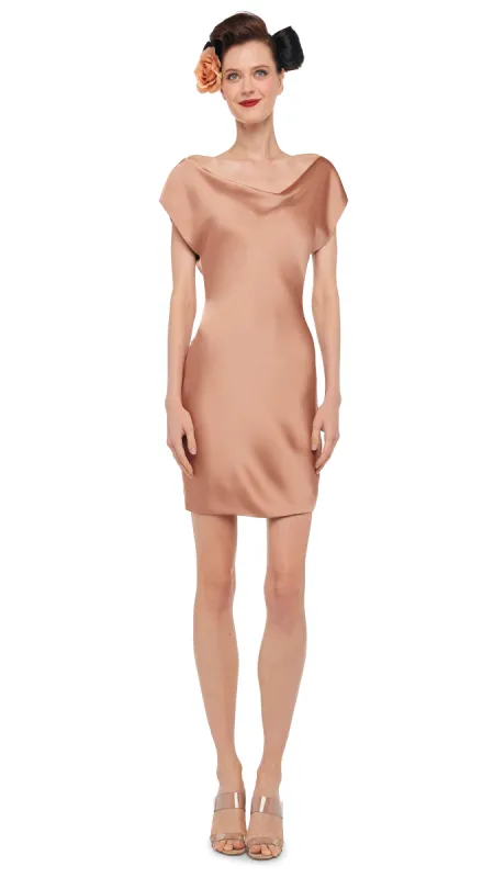 CAP SLEEVE MARIA MINI DRESS sold by Norma Kamali