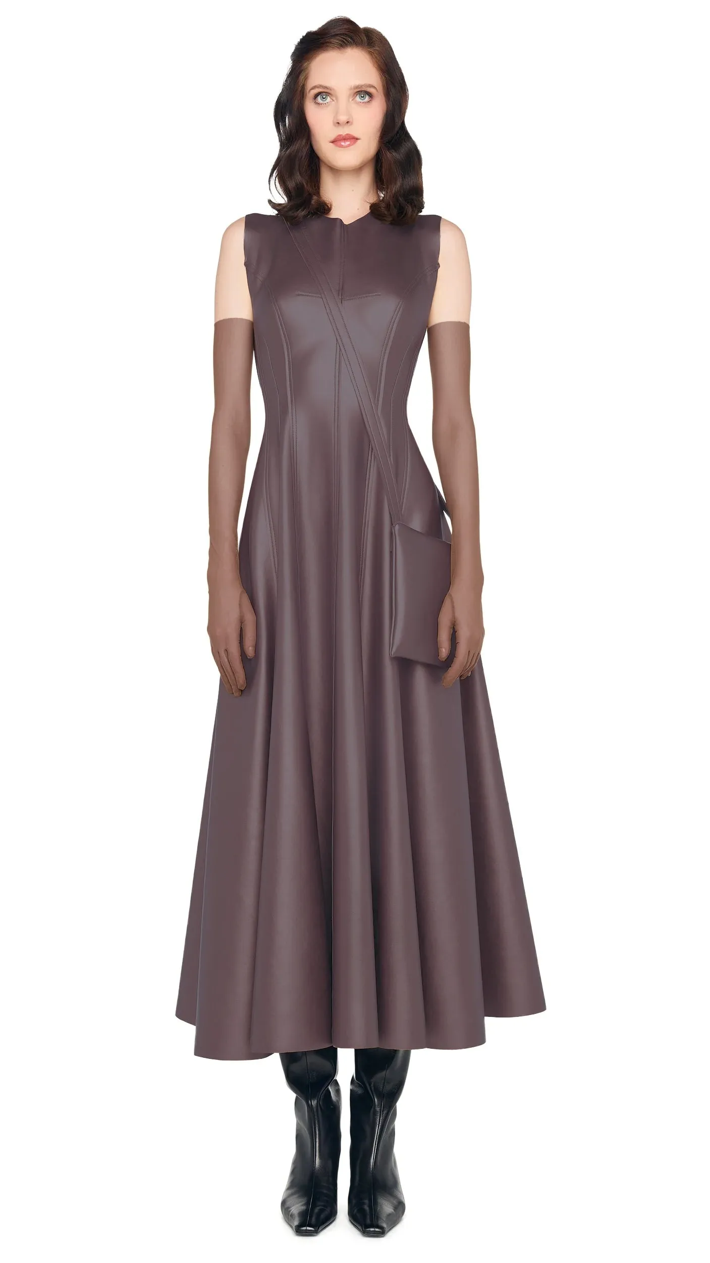SLEEVELESS GRACE DRESS sold by Norma Kamali