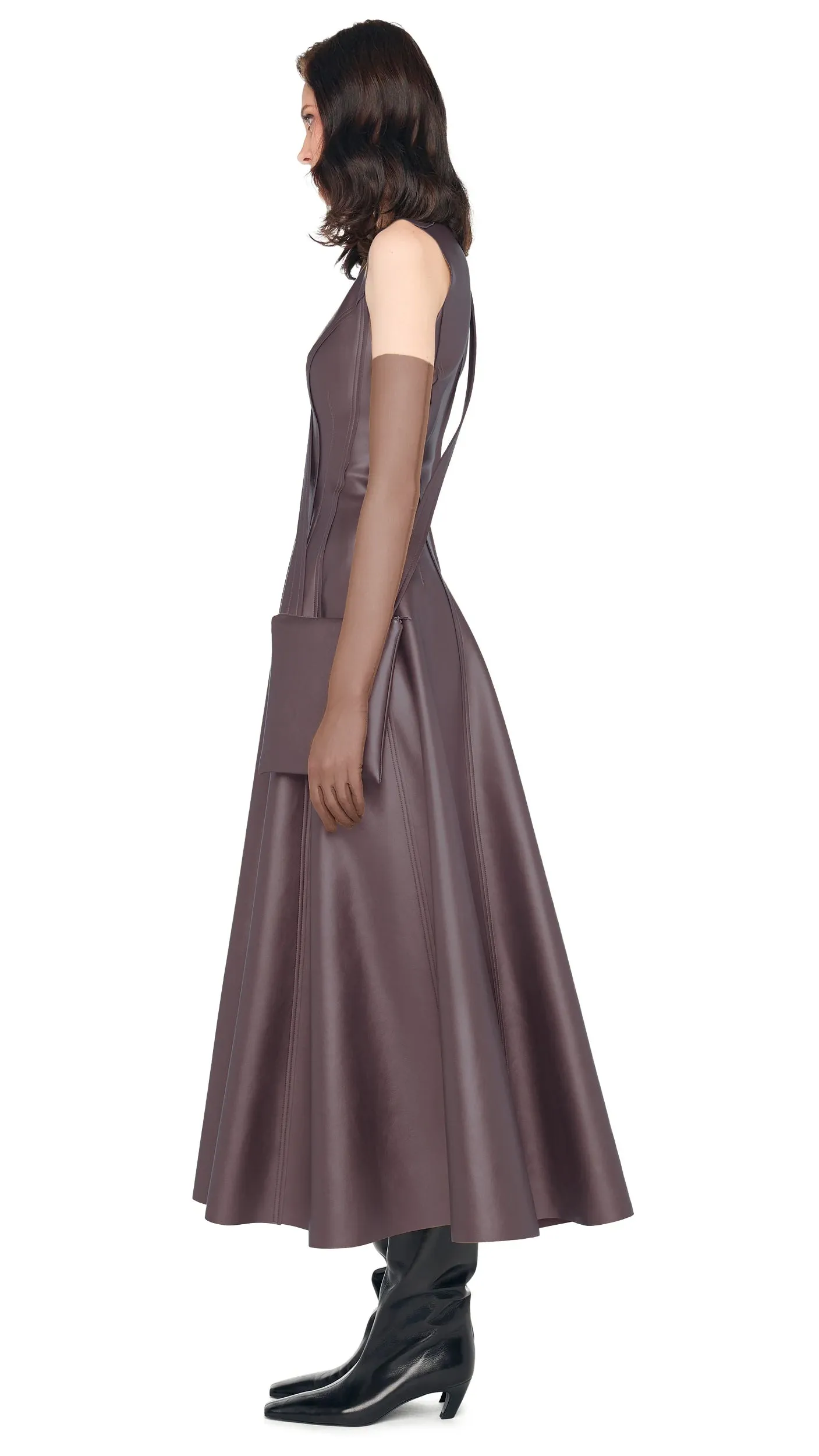 SLEEVELESS GRACE DRESS sold by Norma Kamali product image thumbnail 2