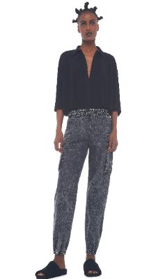 BF CARGO SWEAT JOG PANT sold by Norma Kamali