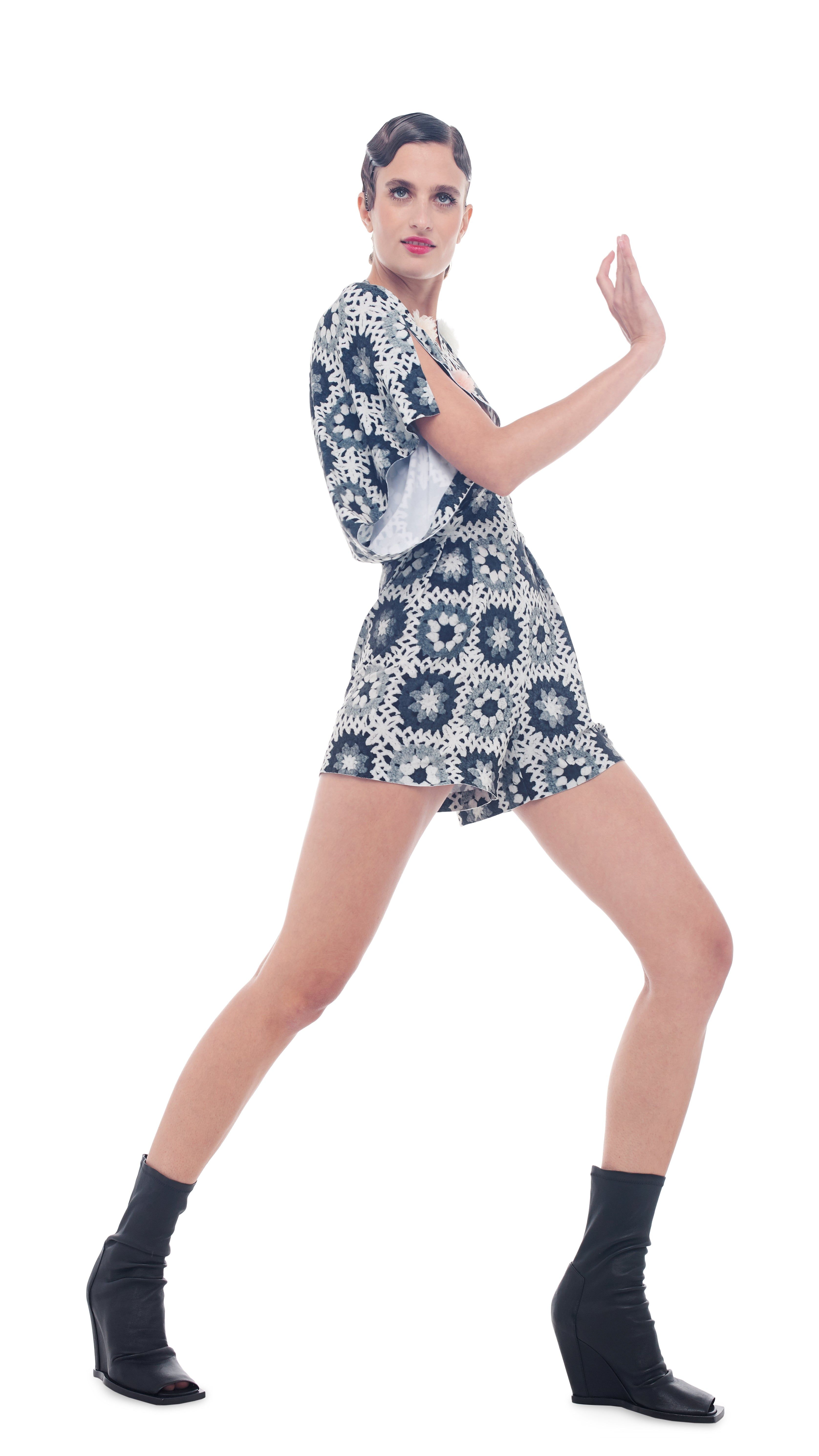 RECTANGLE JUMPSHORT sold by Norma Kamali product image thumbnail 5