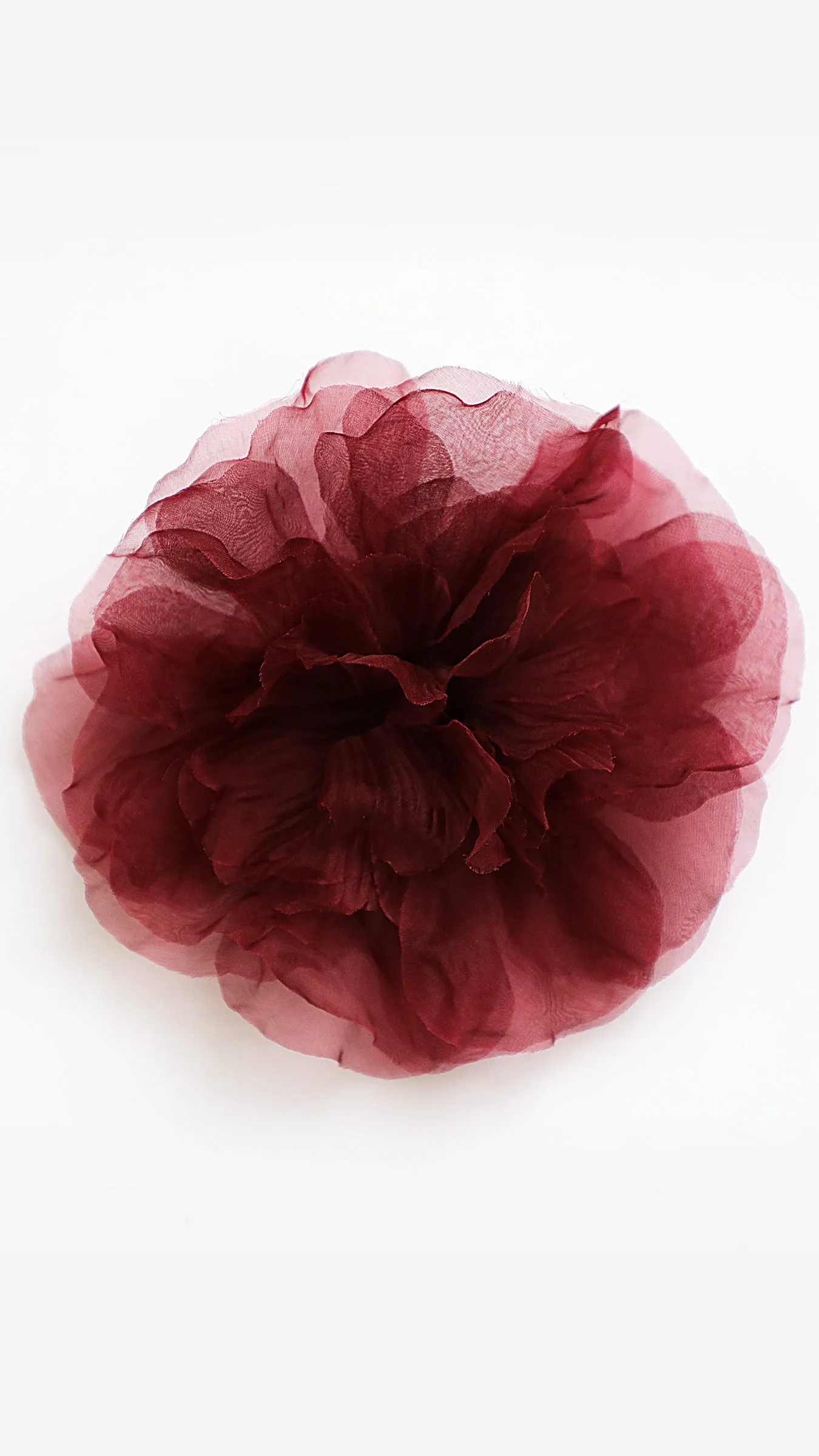 PLUM SILK FLOWER sold by Norma Kamali