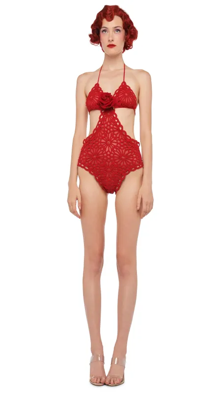 CUT OUT STRING MIO sold by Norma Kamali