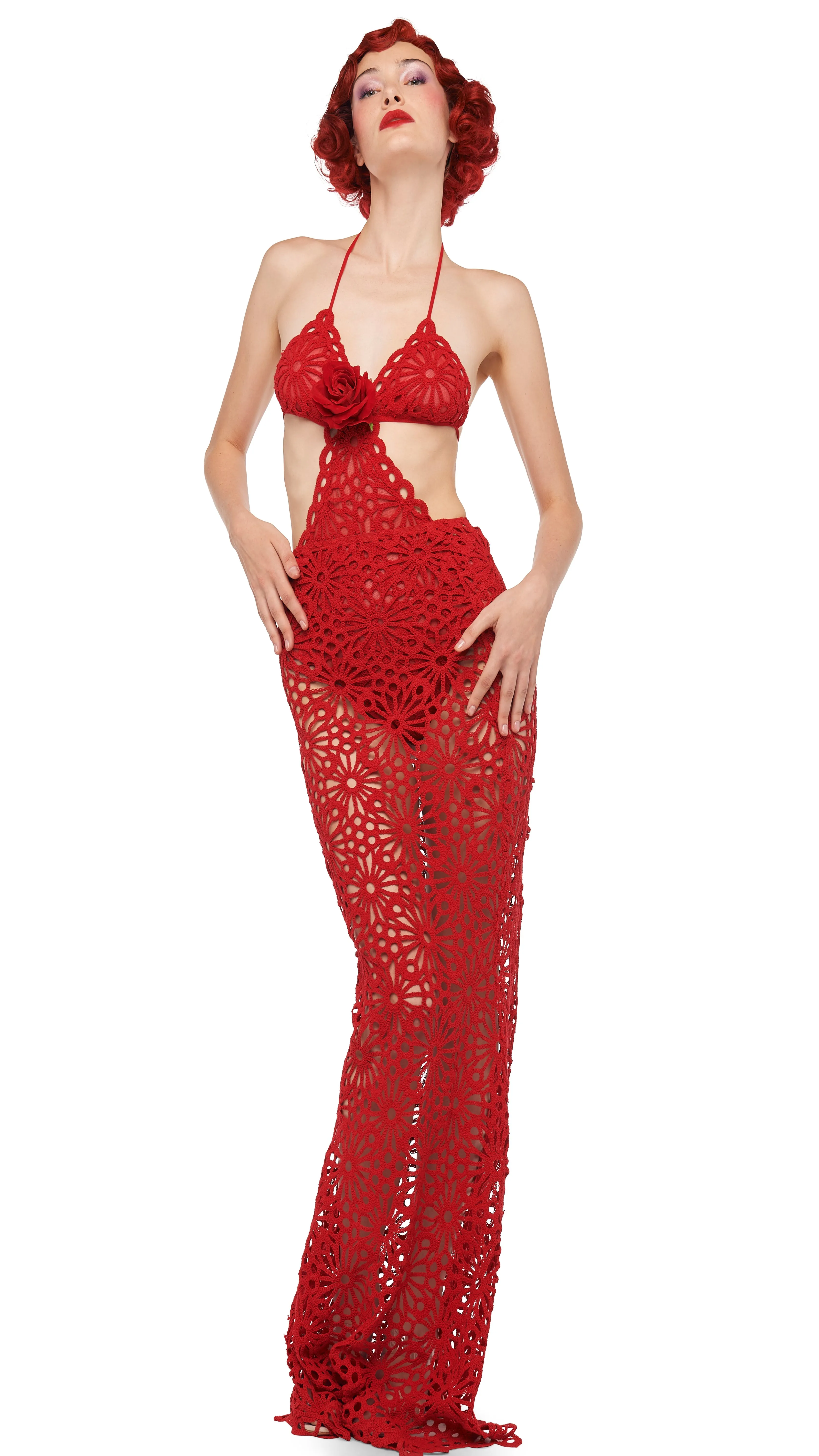 OBIE LONG SKIRT sold by Norma Kamali product image thumbnail 4