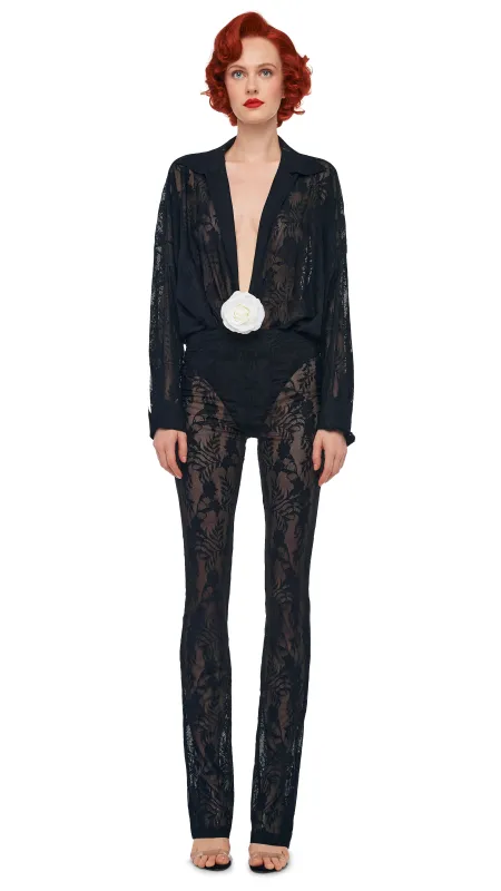 SUPER OS BF NK SHIRT BODYSUIT sold by Norma Kamali