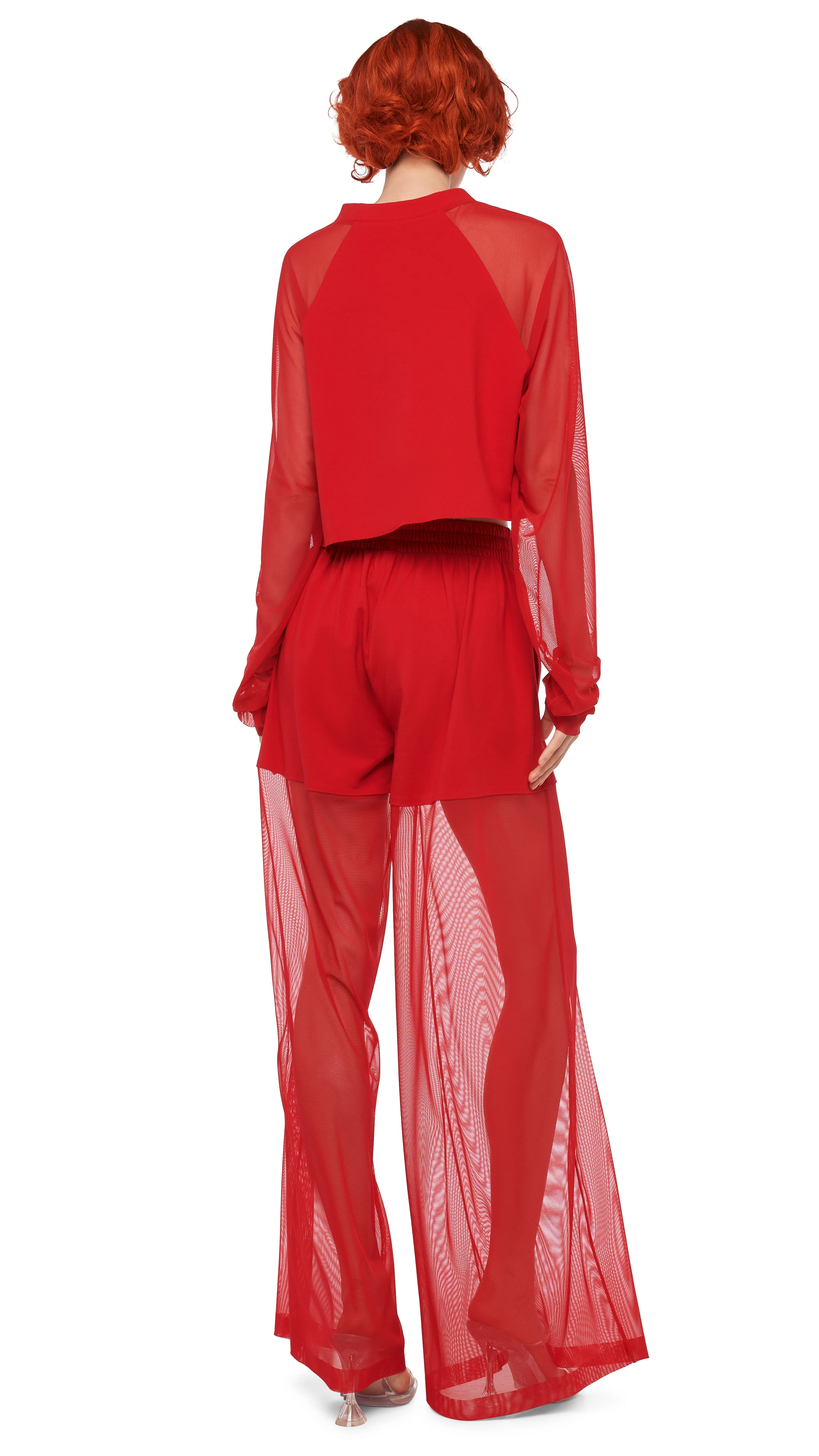 BF ELEPHANT SWEATPANT W/ MESH sold by Norma Kamali product image thumbnail 3