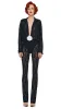 BOOT PANT W/O WAISTBAND sold by Norma Kamali