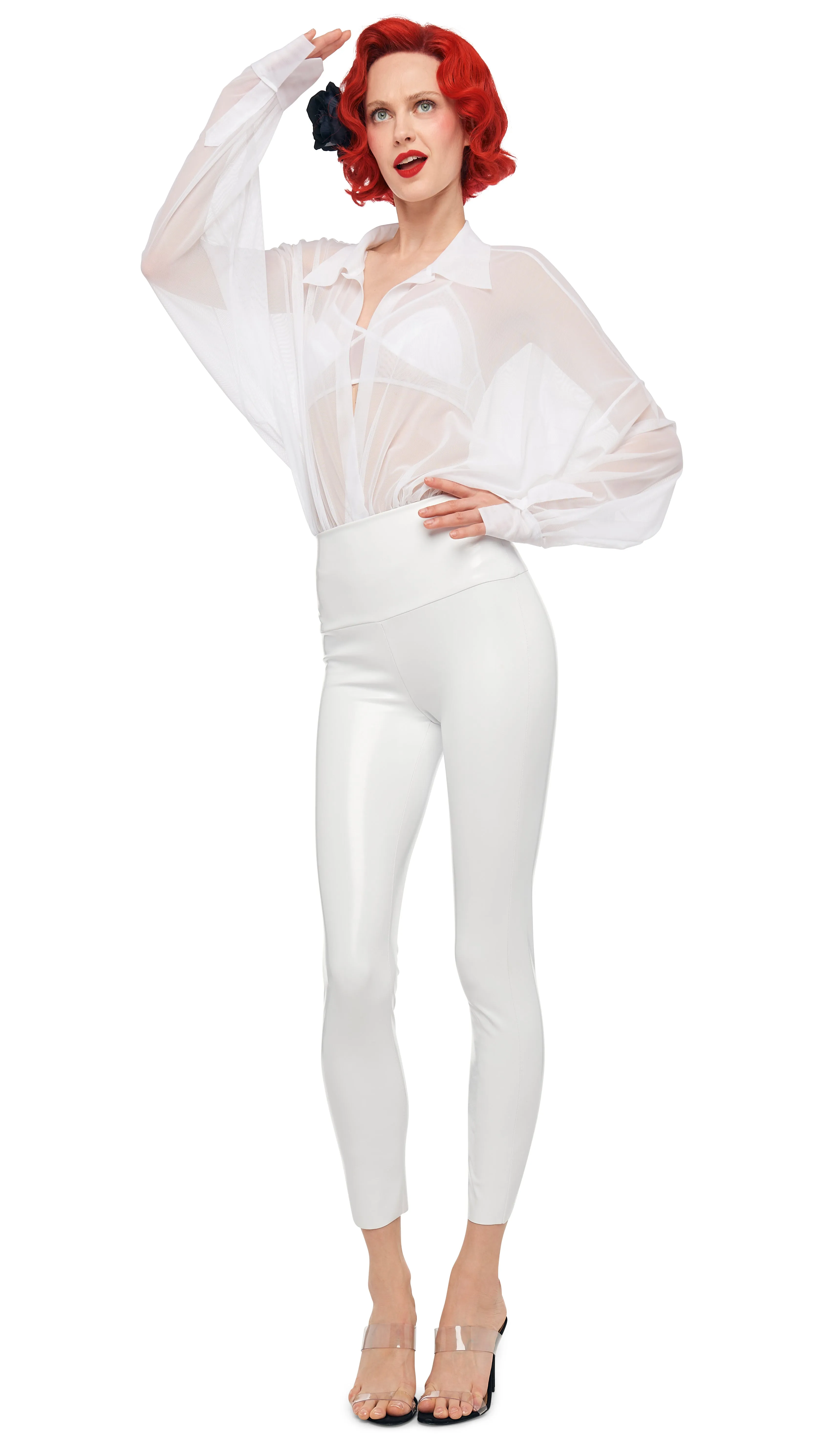 LONG LEGGING sold by Norma Kamali product image thumbnail 5