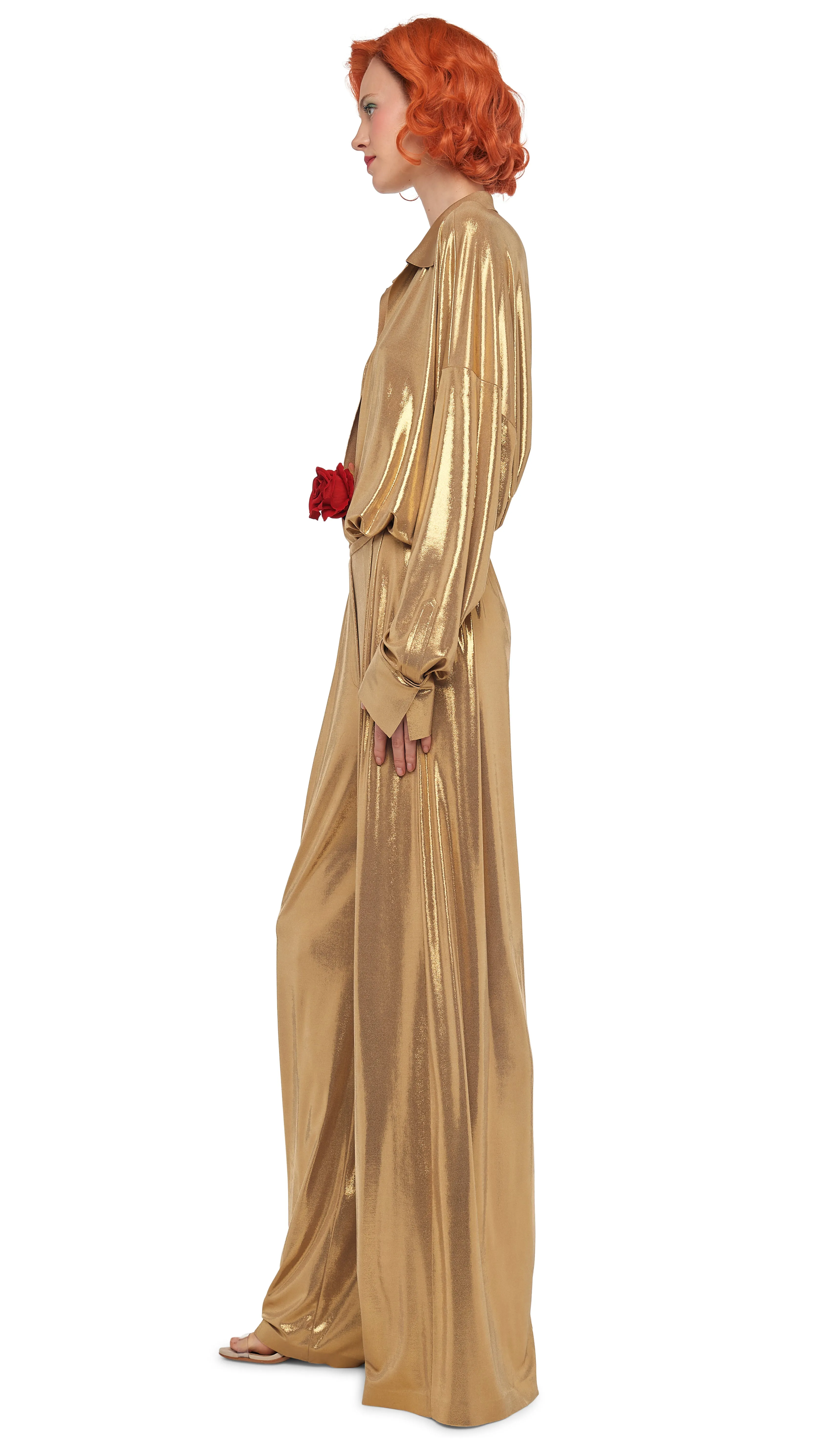 MENS PLEAT PANT sold by Norma Kamali product image thumbnail 2