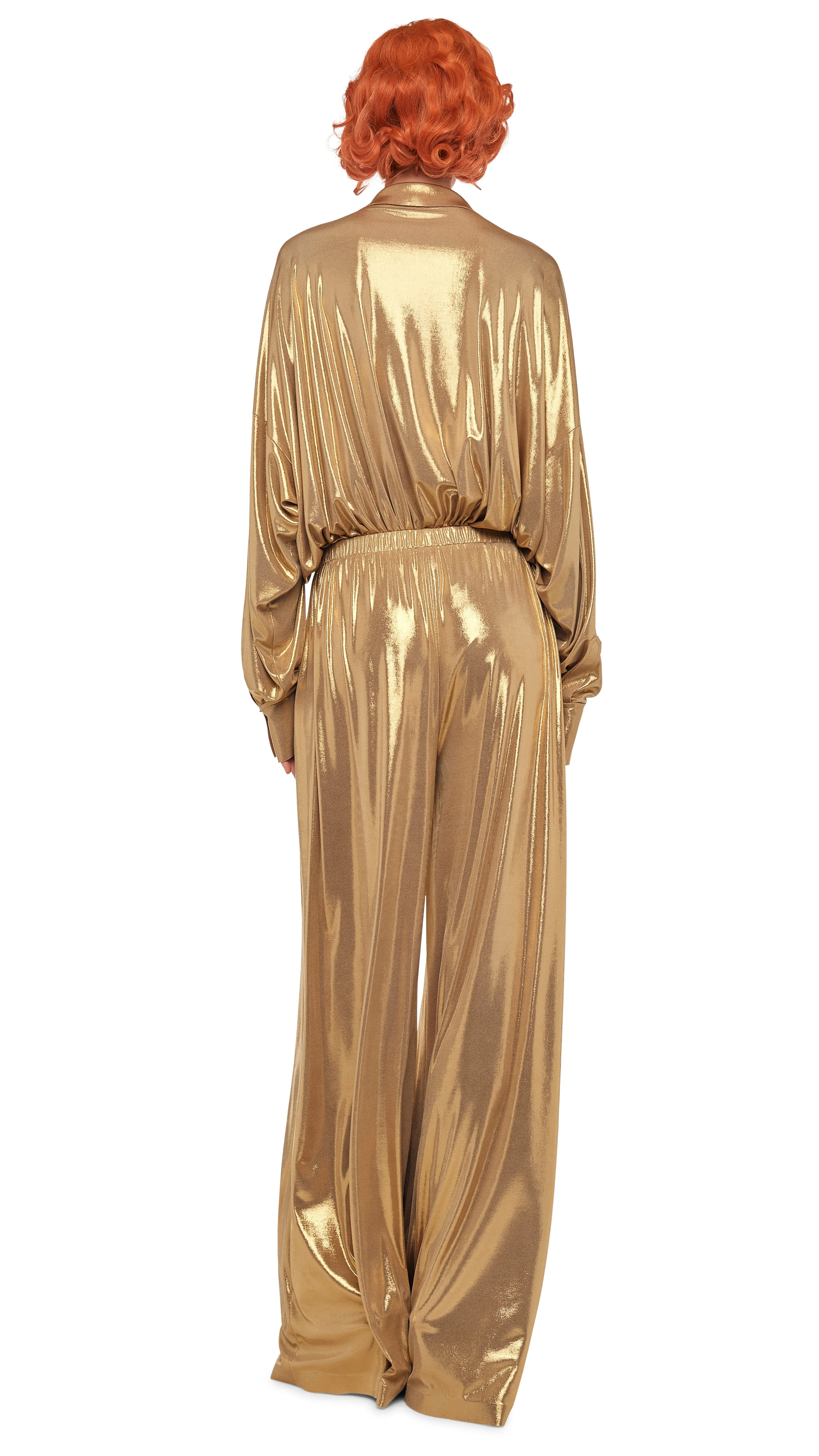 MENS PLEAT PANT sold by Norma Kamali product image thumbnail 3