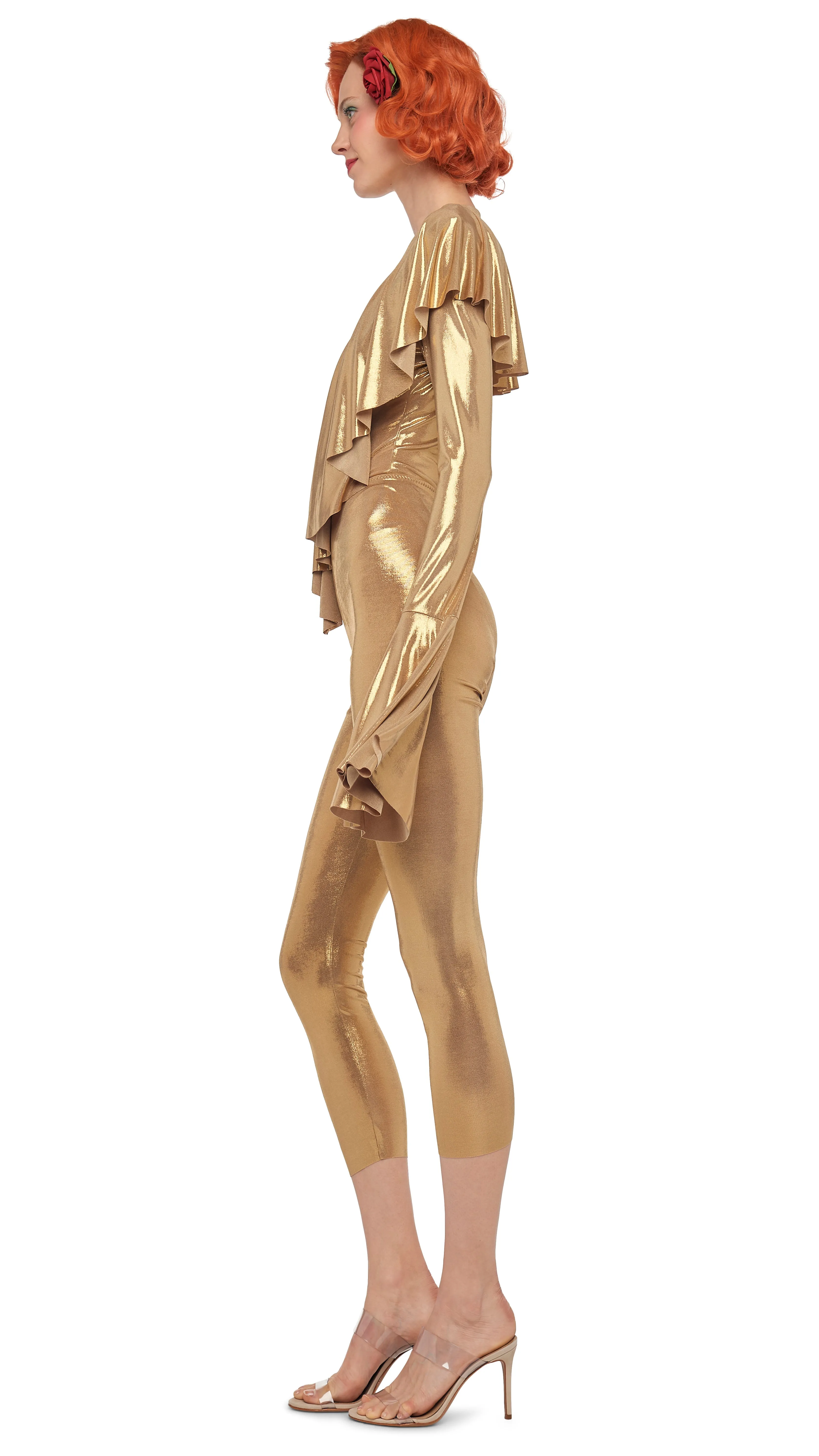 CROPPED LEGGING W/O WAISTBAND sold by Norma Kamali product image thumbnail 2