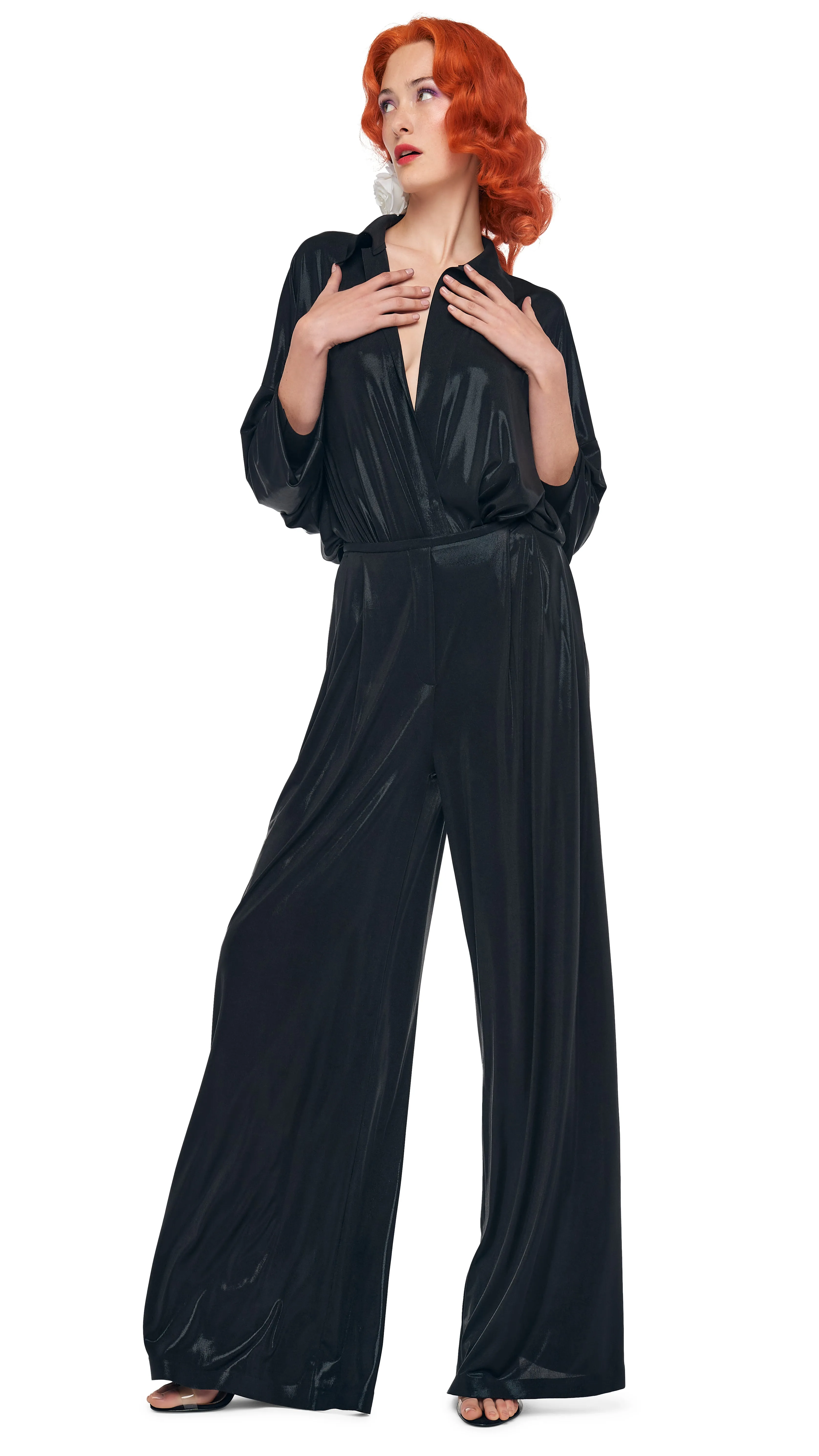 MENS PLEAT PANT sold by Norma Kamali product image thumbnail 5