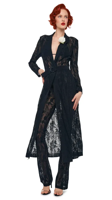 CLASSIC SINGLE BREASTED COAT sold by Norma Kamali