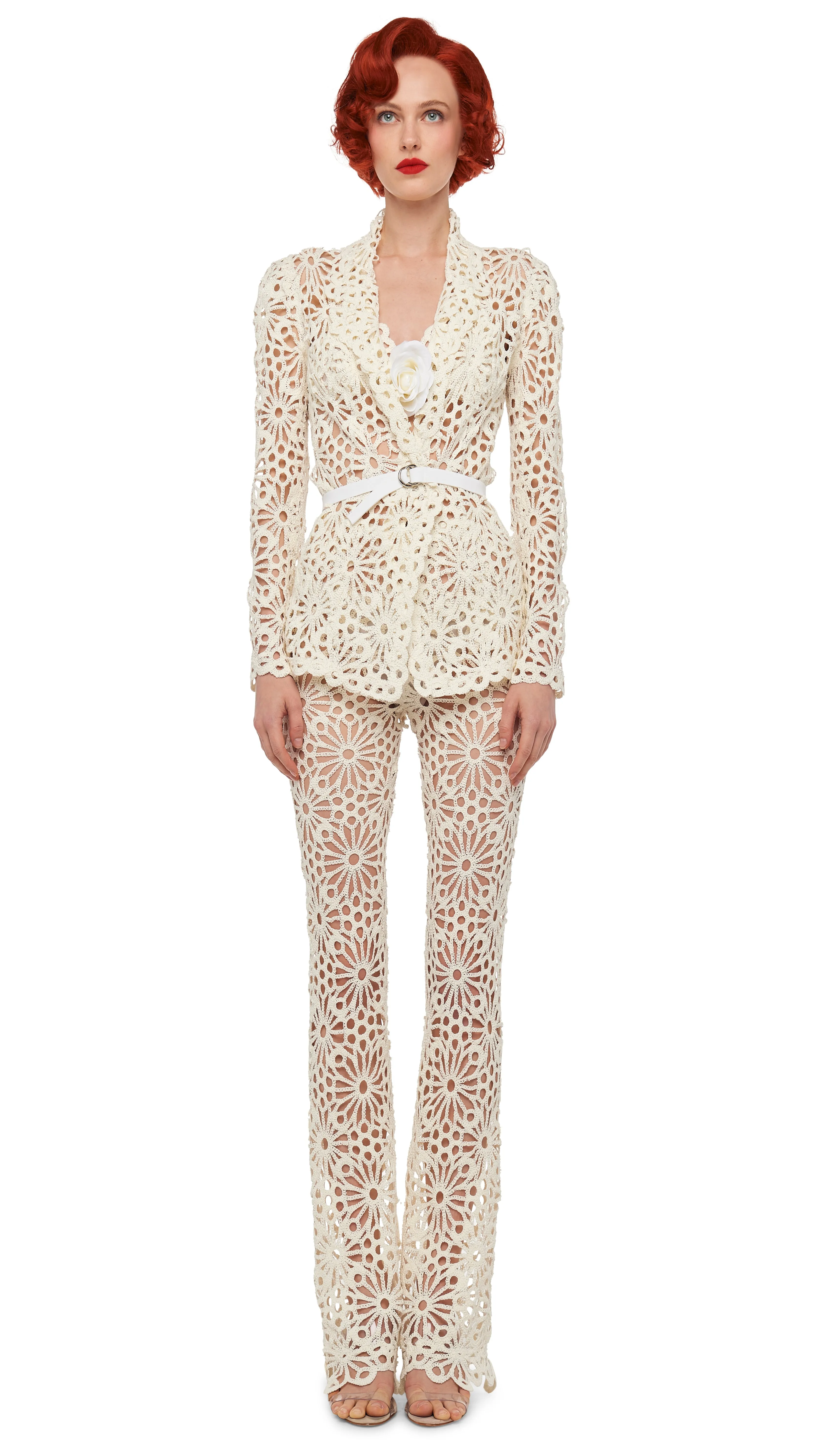 CLASSIC SINGLE BREASTED JACKET sold by Norma Kamali product image thumbnail 4