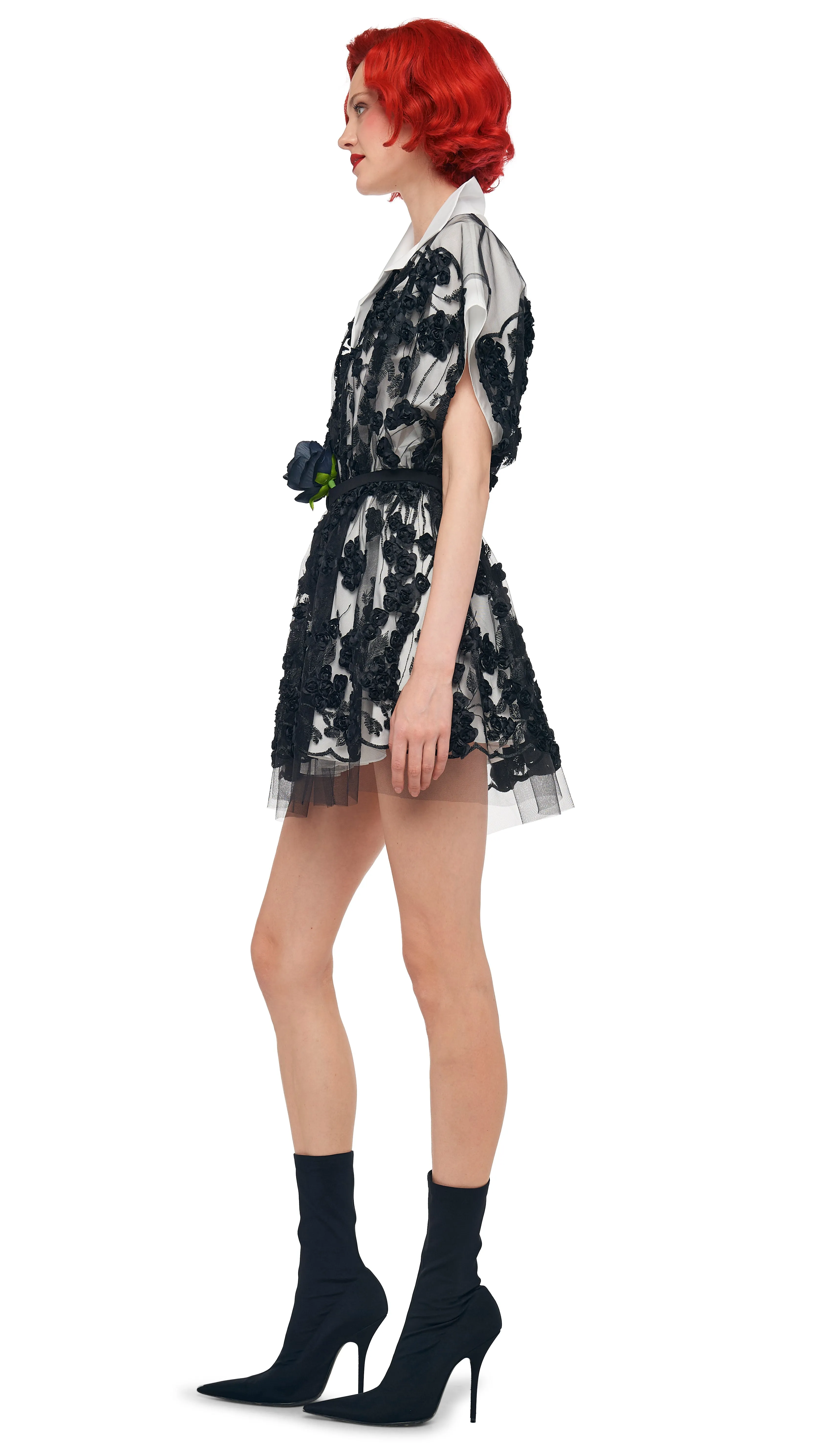 SUPER OS SLEEVELESS BF MINI DRESS sold by Norma Kamali product image thumbnail 2