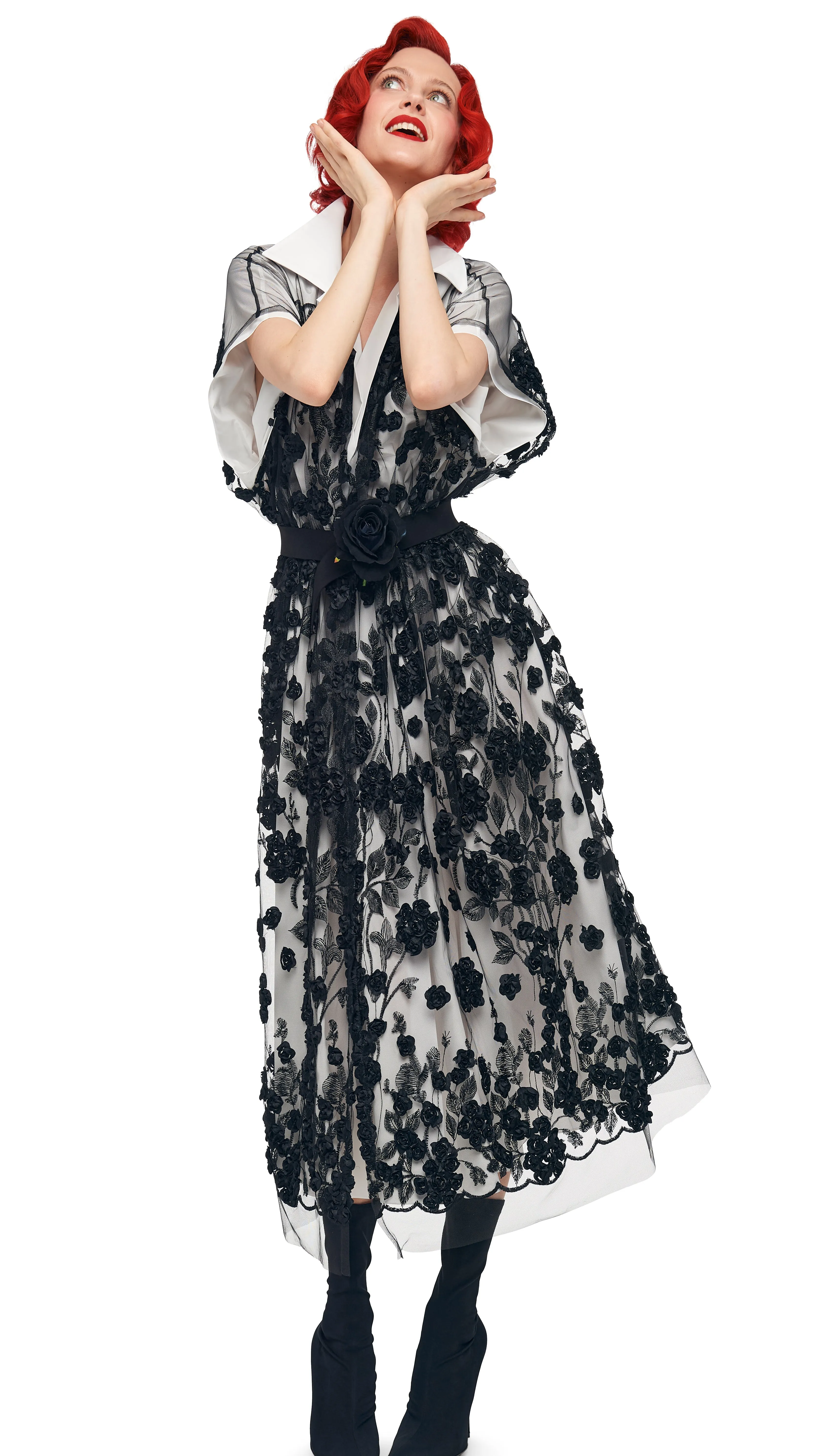 SUPER OS SLEEVELESS BF MIDCALF DRESS sold by Norma Kamali product image thumbnail 5