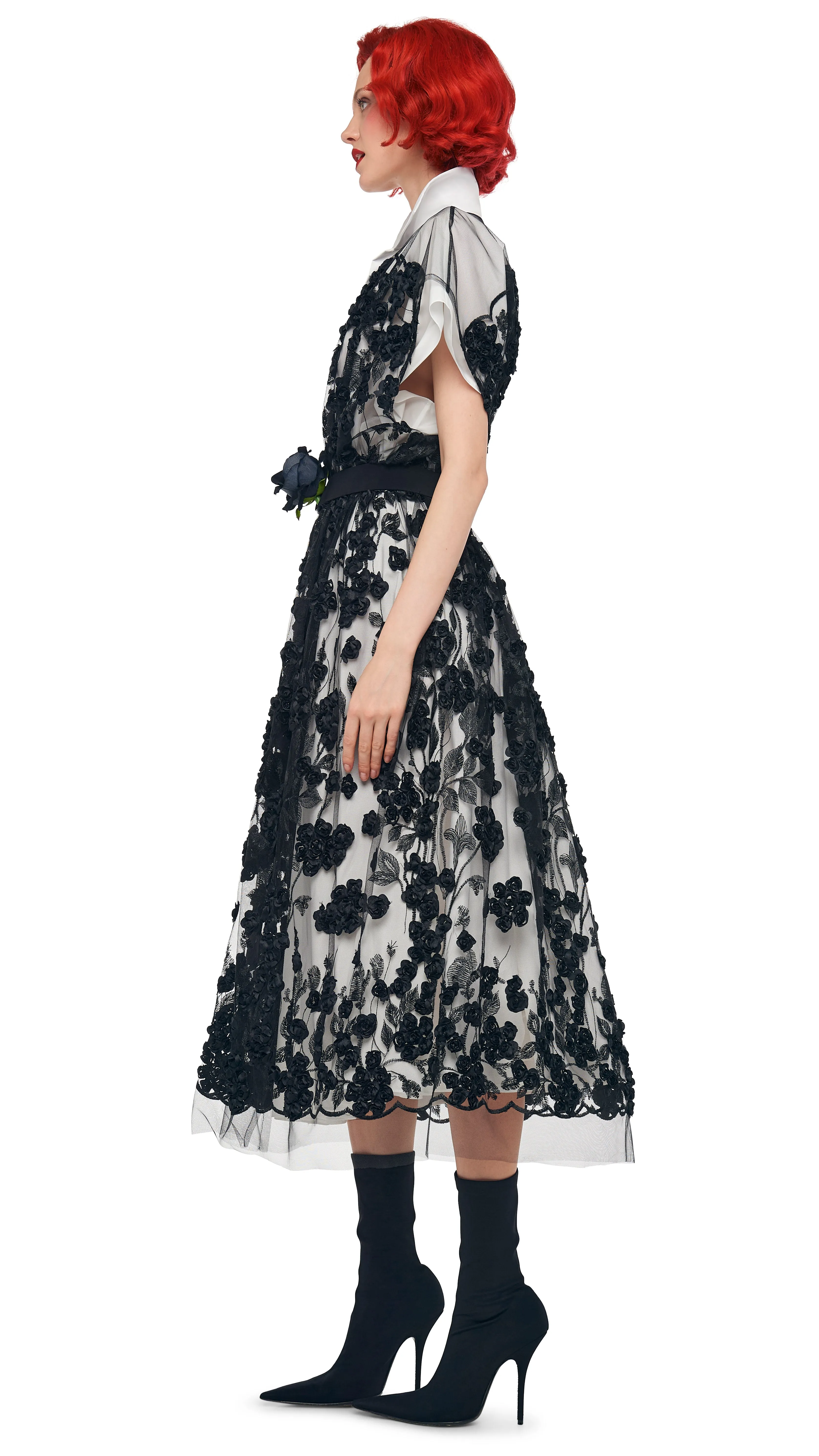 SUPER OS SLEEVELESS BF MIDCALF DRESS sold by Norma Kamali product image thumbnail 2