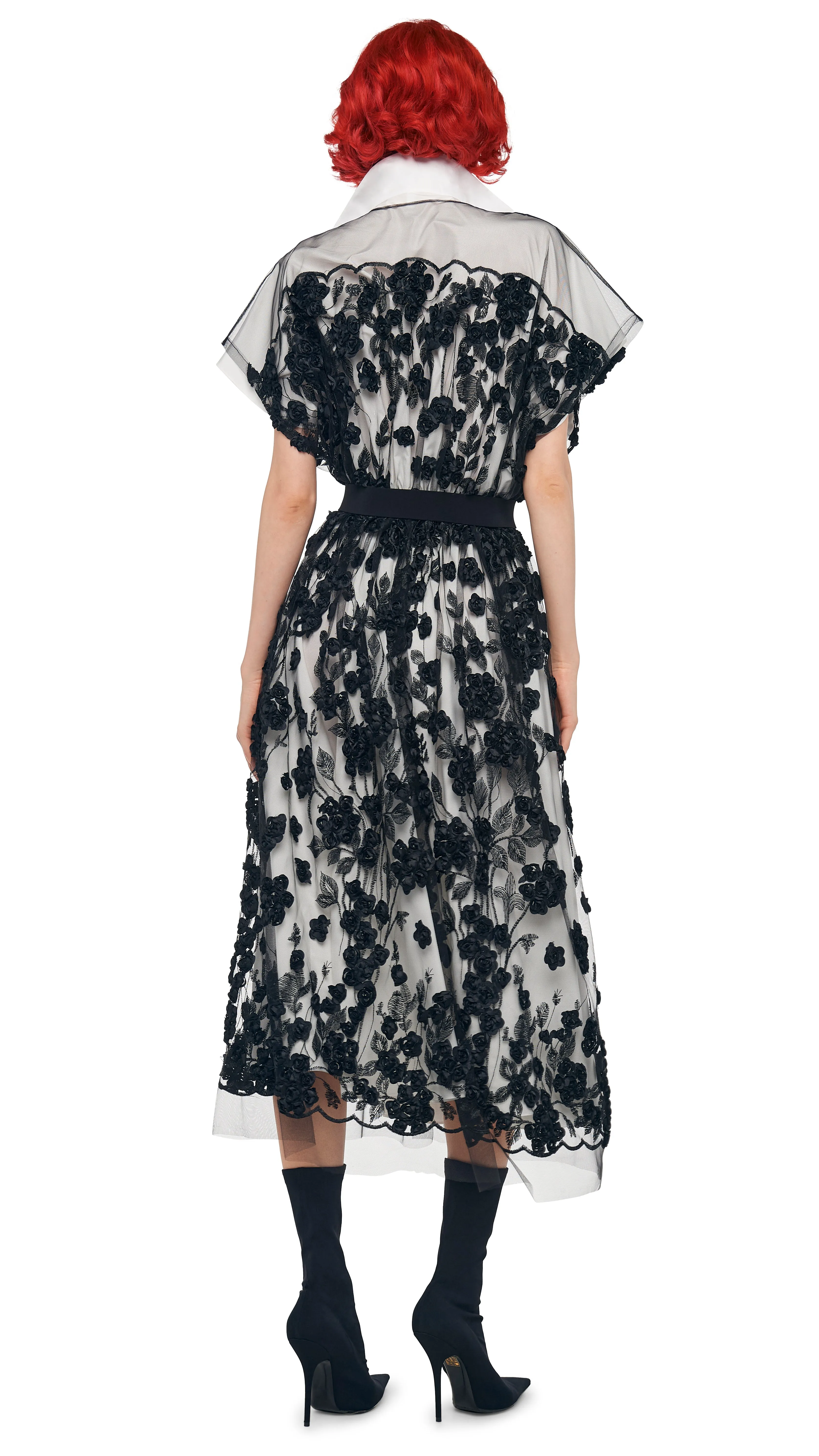 SUPER OS SLEEVELESS BF MIDCALF DRESS sold by Norma Kamali product image thumbnail 3